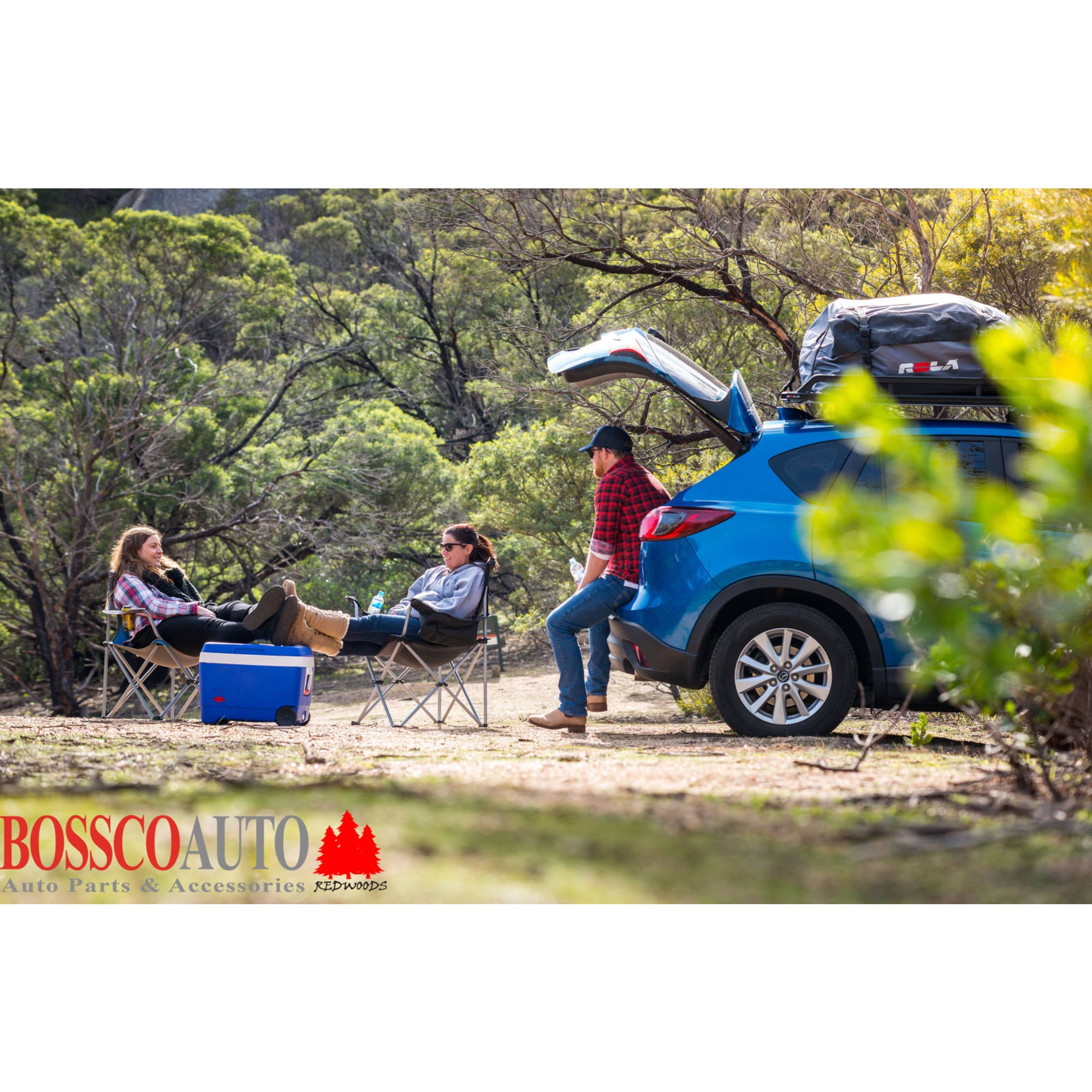 Titan MKII Aluminium Tray Black Roof Basket Tray Cargo Carrier 1800mm x 1200mm