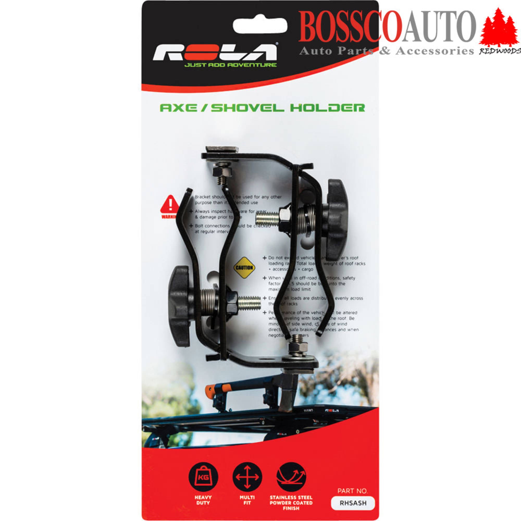 ROLA TITAN RHSAB MULTI FIT AXE & SHOVEL HOLDER