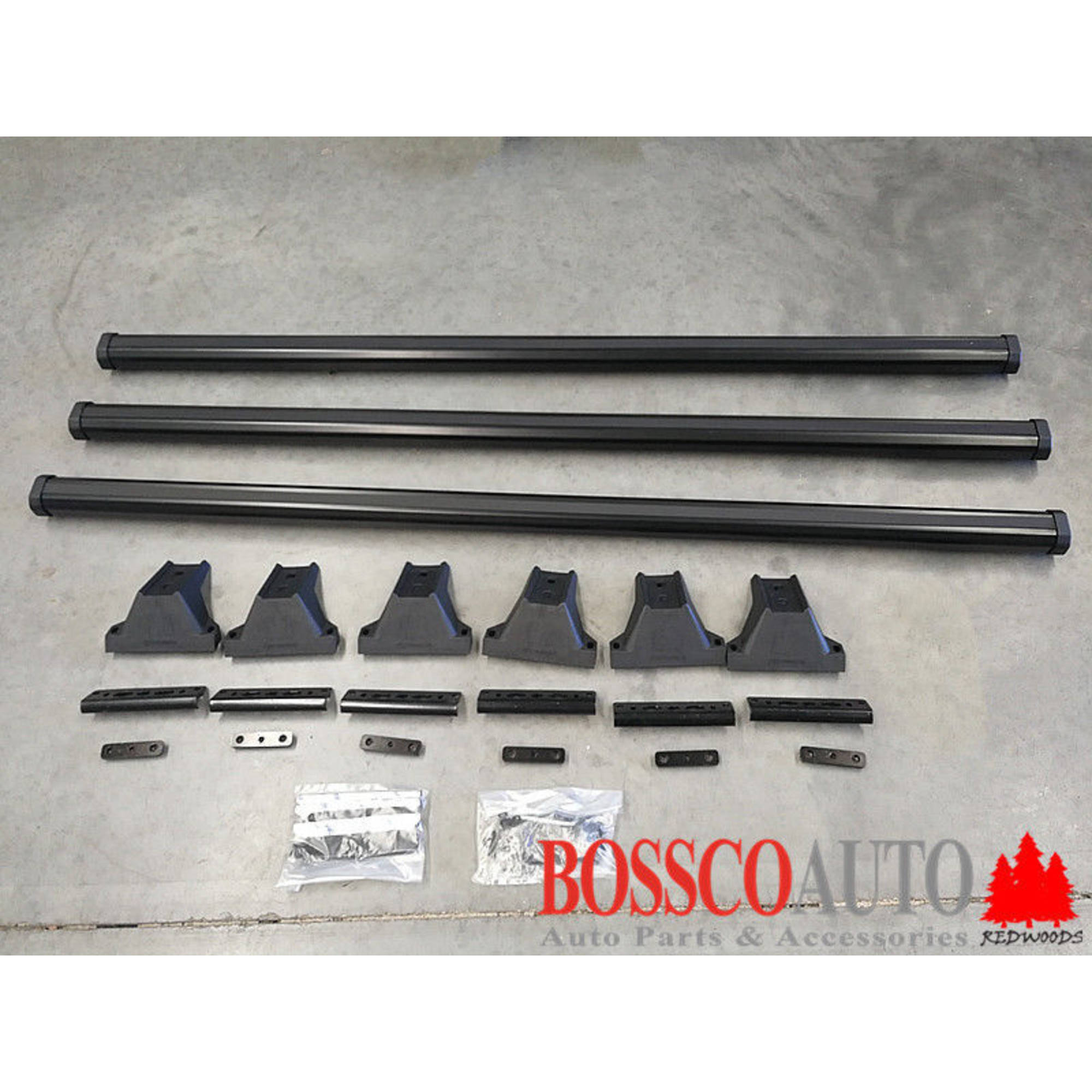 Set of 3 Heavy Duty Roof Racks Suitable for Renault Master X62 Van 2010-2023