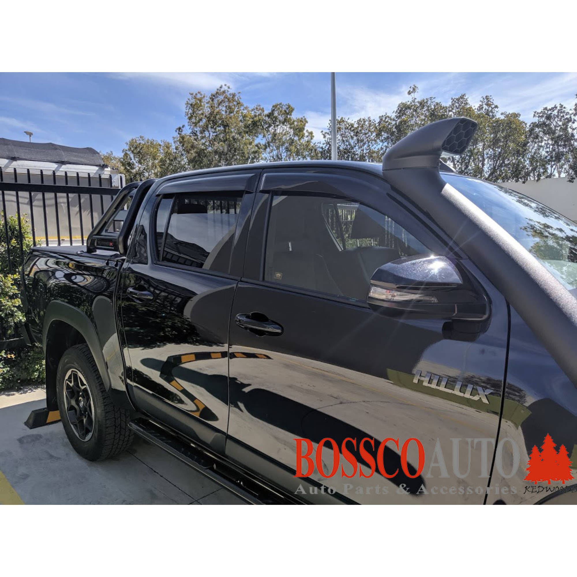 Weather Shields suitable for Toyota Hilux SR5 Rogue Rugged X 2005-2024