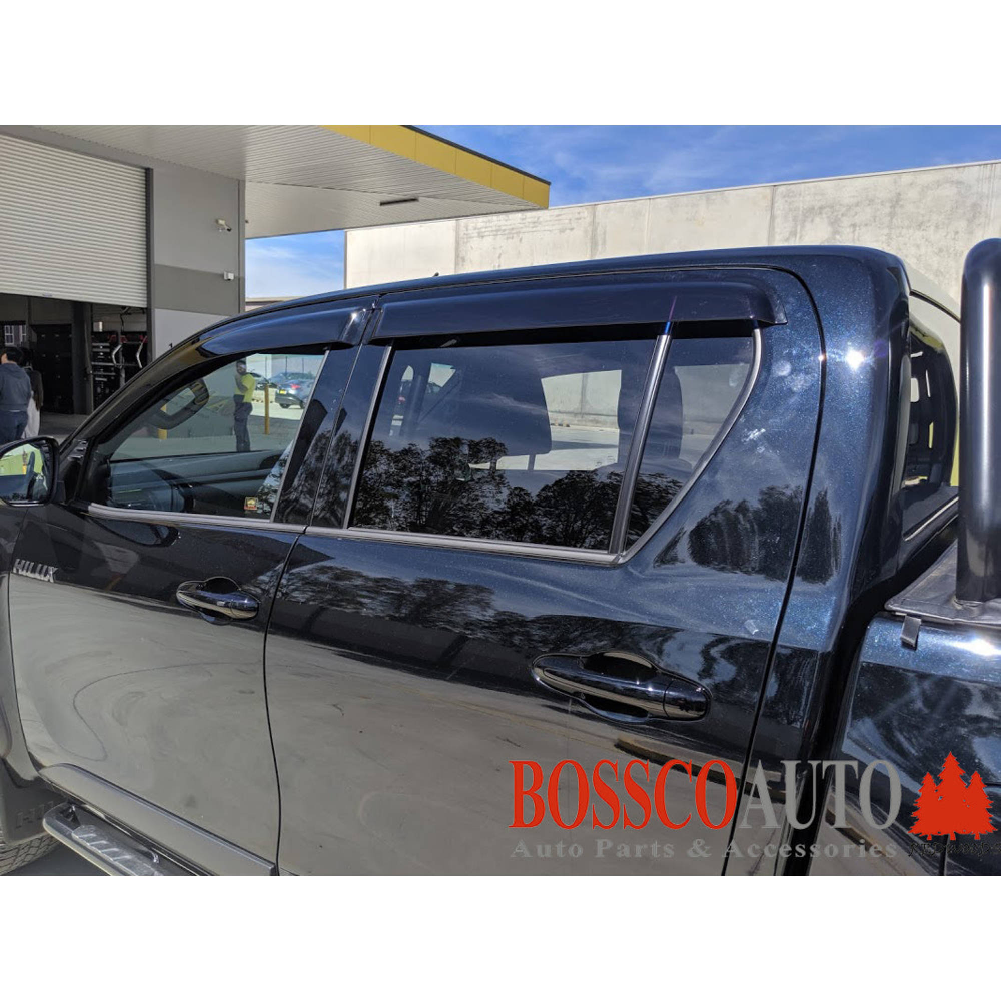 Weather Shields suitable for Toyota Hilux SR5 Rogue Rugged X 2005-2024