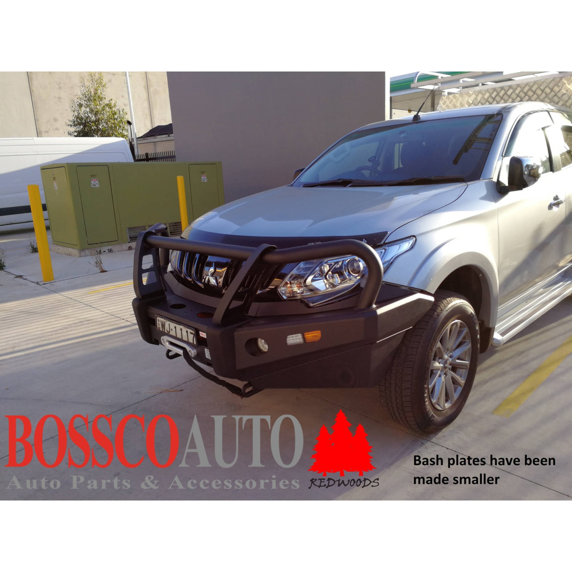 EFS Stockman Full Bumper Replacement Bullbar Suitable For Mitsubishi Triton MQ 2015-2019