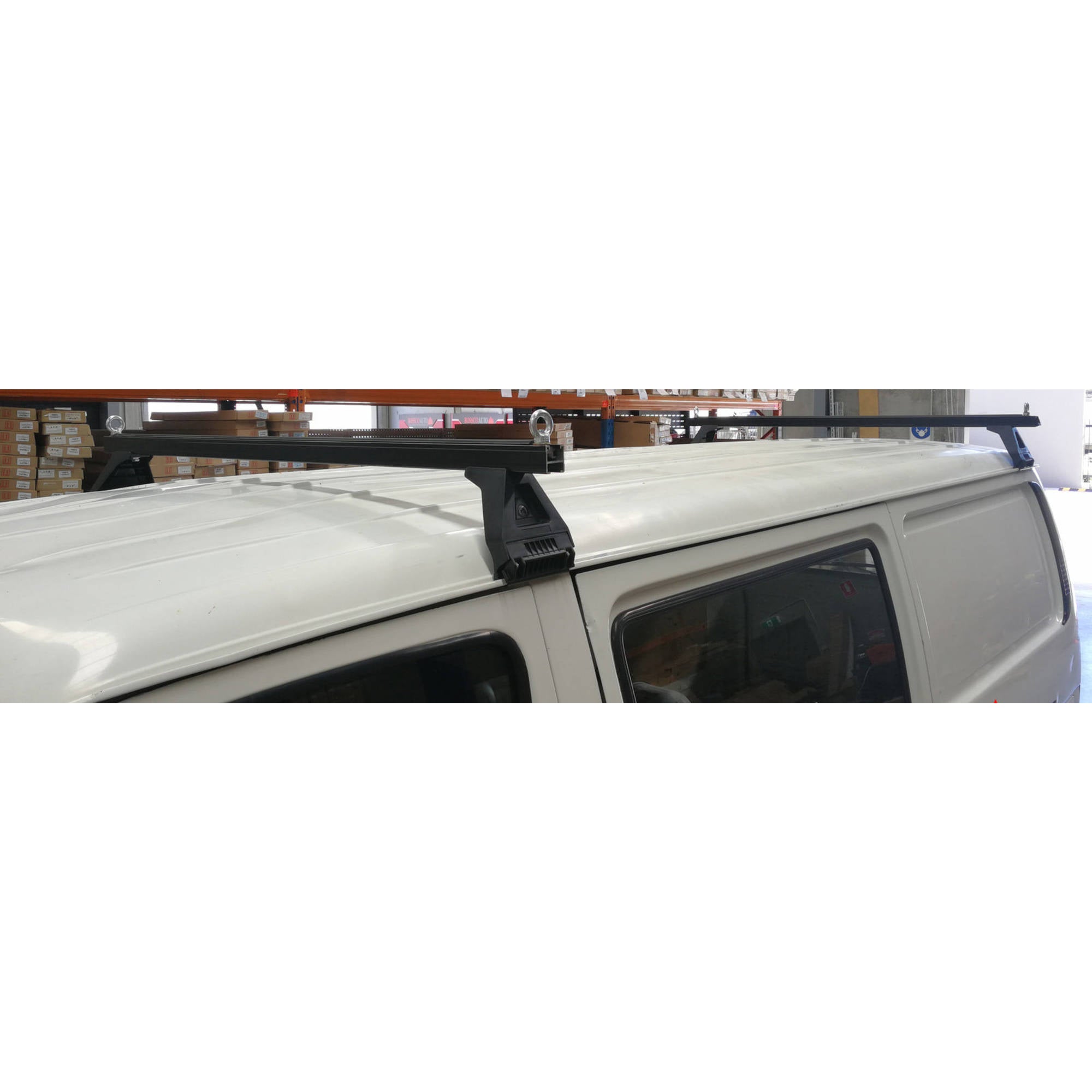Heavy Duty Black Roof Racks for Mercedes Benz Sprinter (Low Roof) series 2000 - 2005