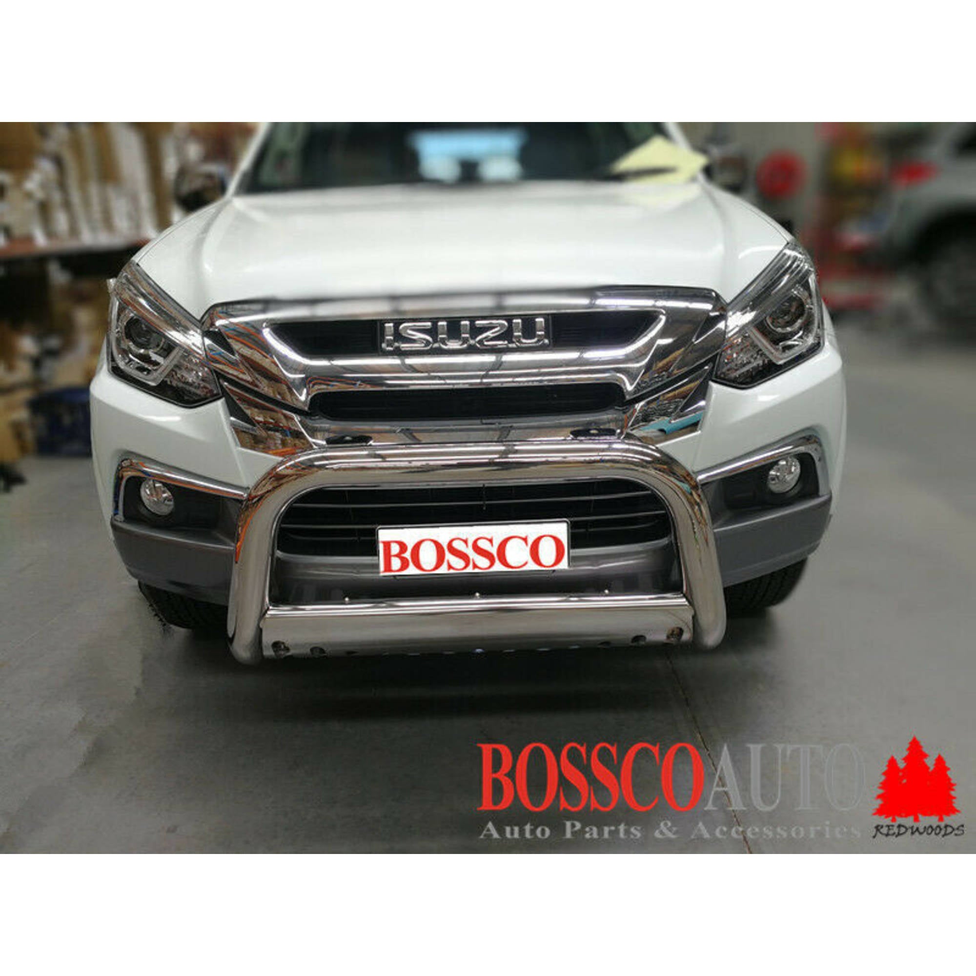 Stainless Steel Nudge Bar Suitable for Isuzu MU-X 2012-2019