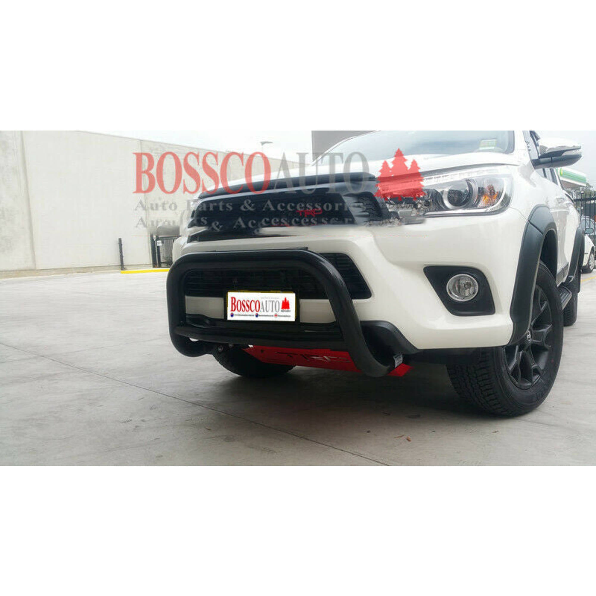 Black Low Nudge bar suitable for Toyota Hilux TRD 2015-2020