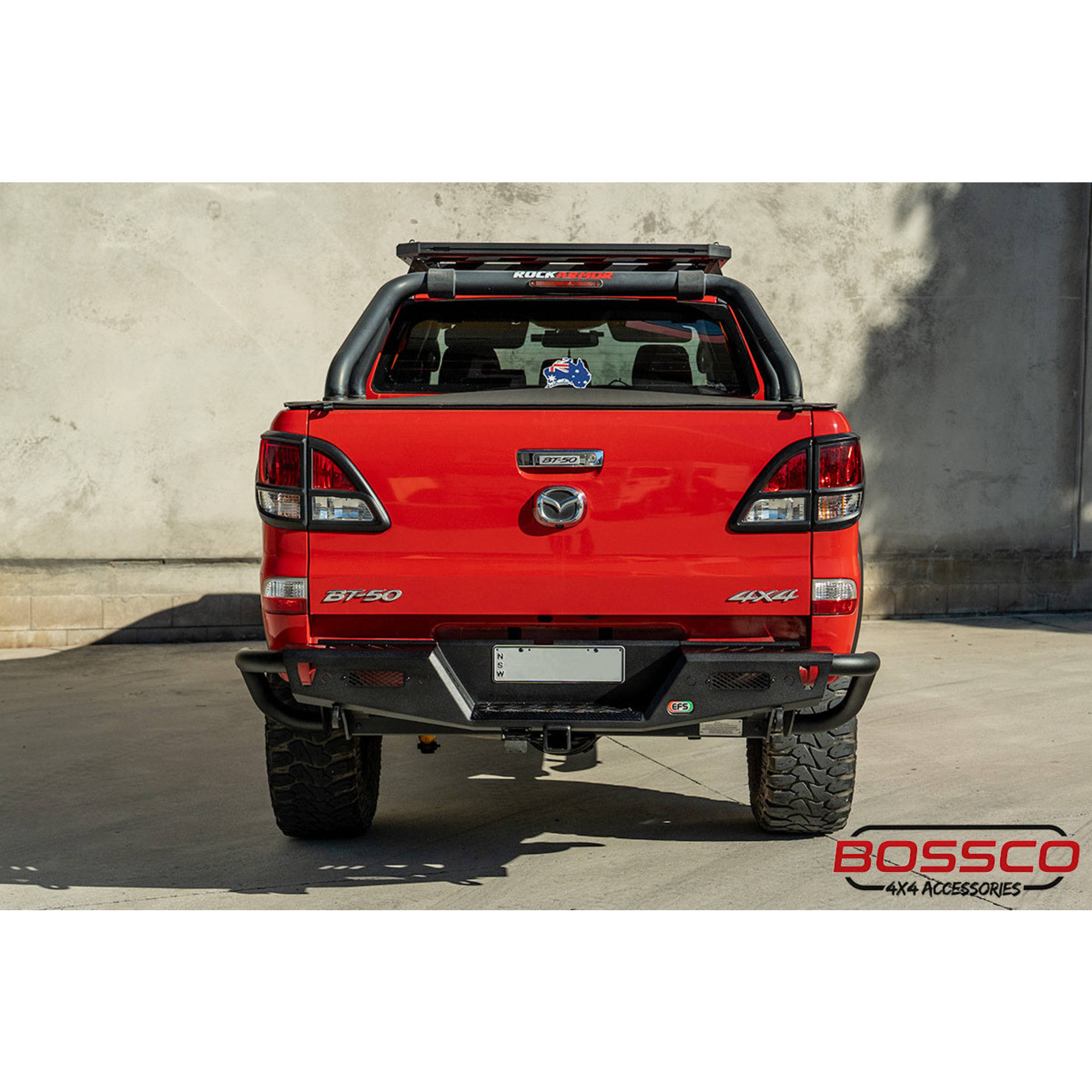 EFS Series Rear Bar Complete Set Suitable for Mazda BT-50 2012-2020