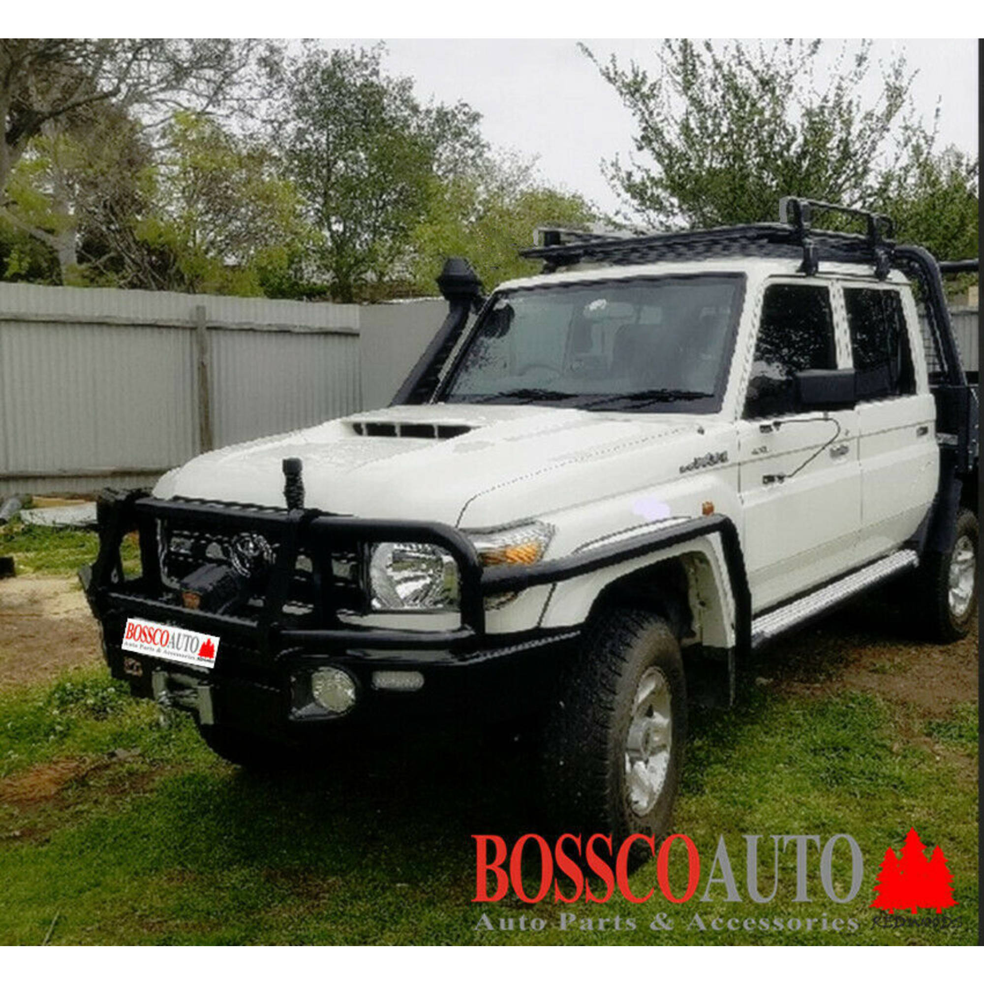 Roof Tradesman / Roof Basket (SIDE FENDERS) Suitable for Toyota Landcruiser 70s