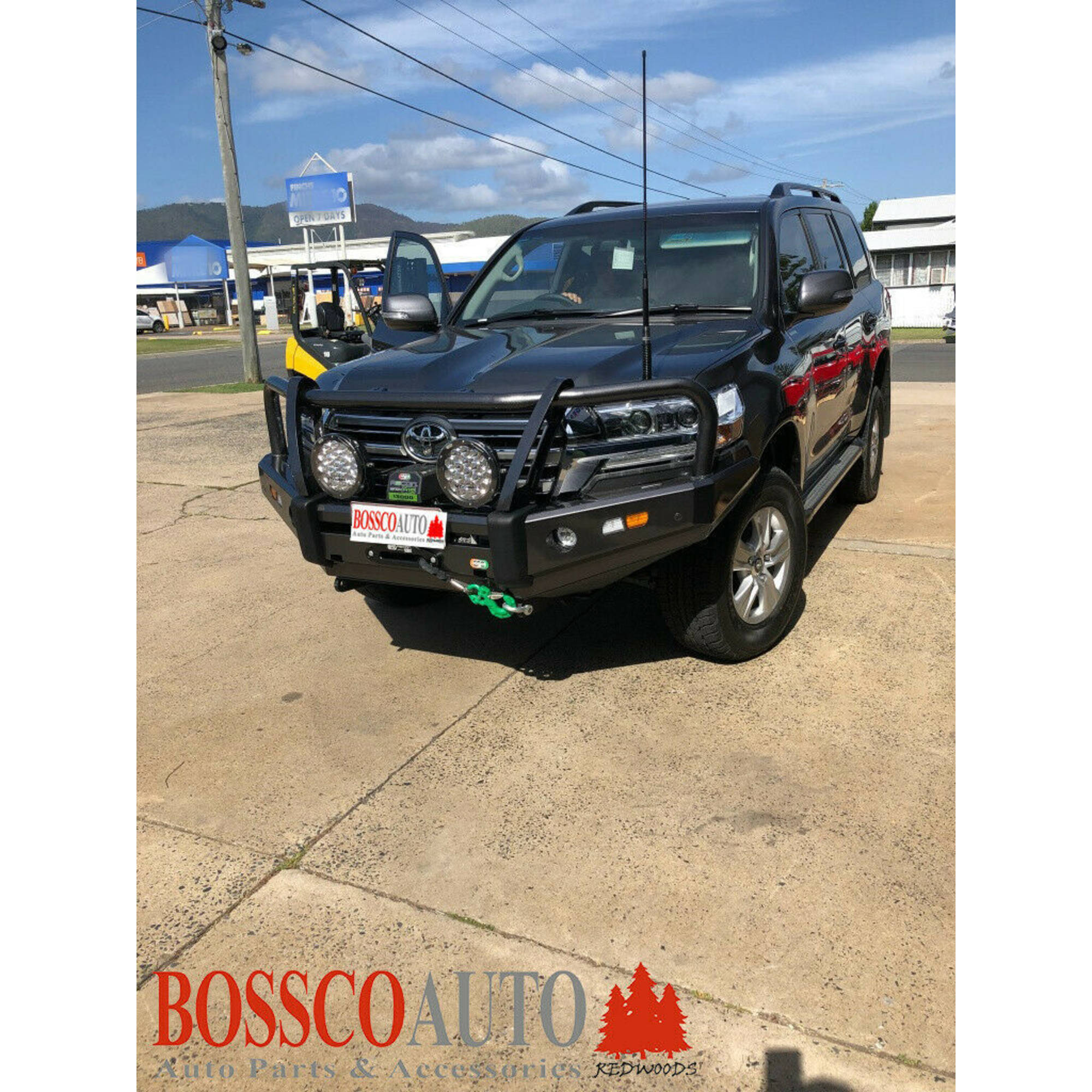 EFS Full Bumper Replacement Bullbar Suitable for Toyota Landcruiser 200 Series 2016+