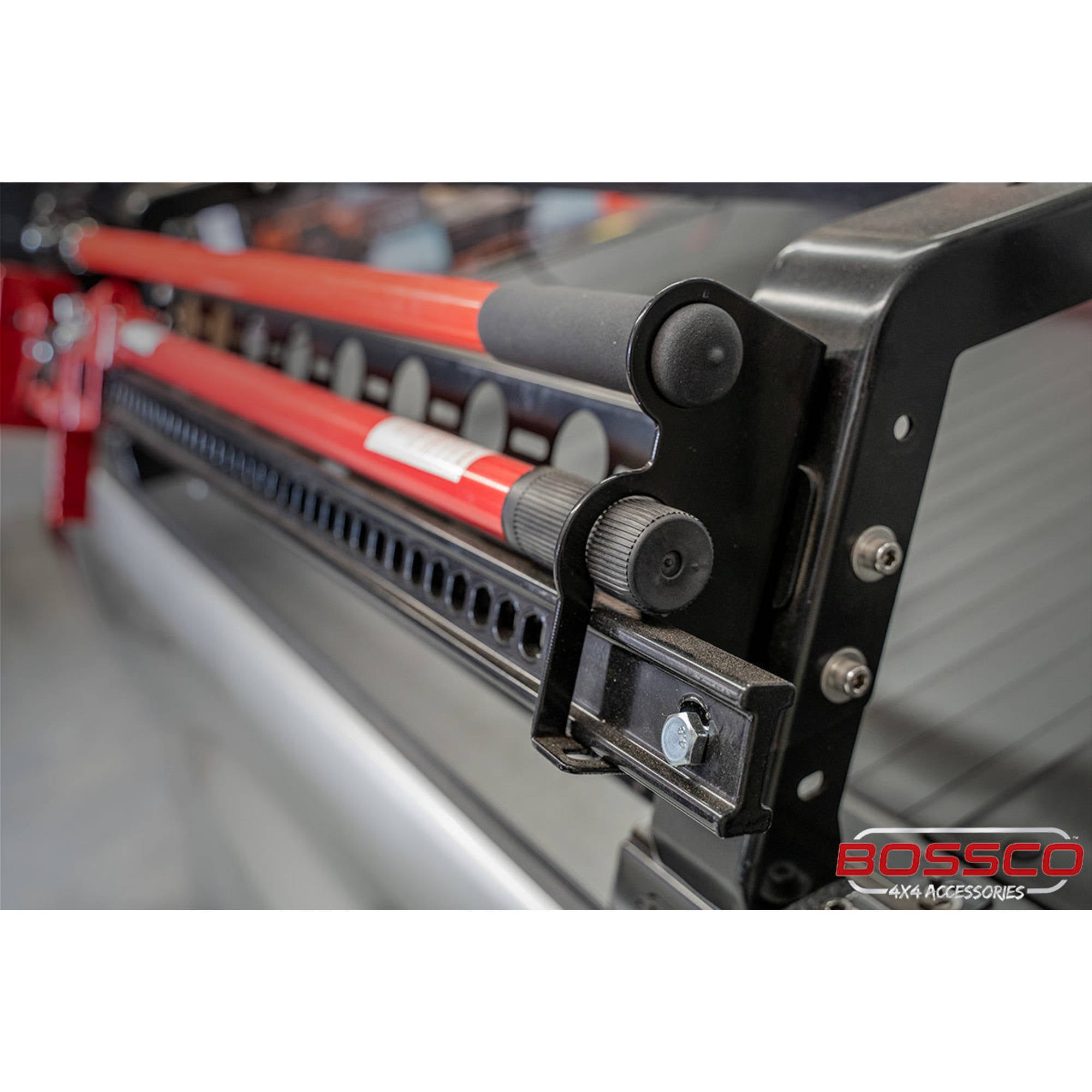 High Lift Jack & Shovel Roof Rack Holder Bracket Clamp