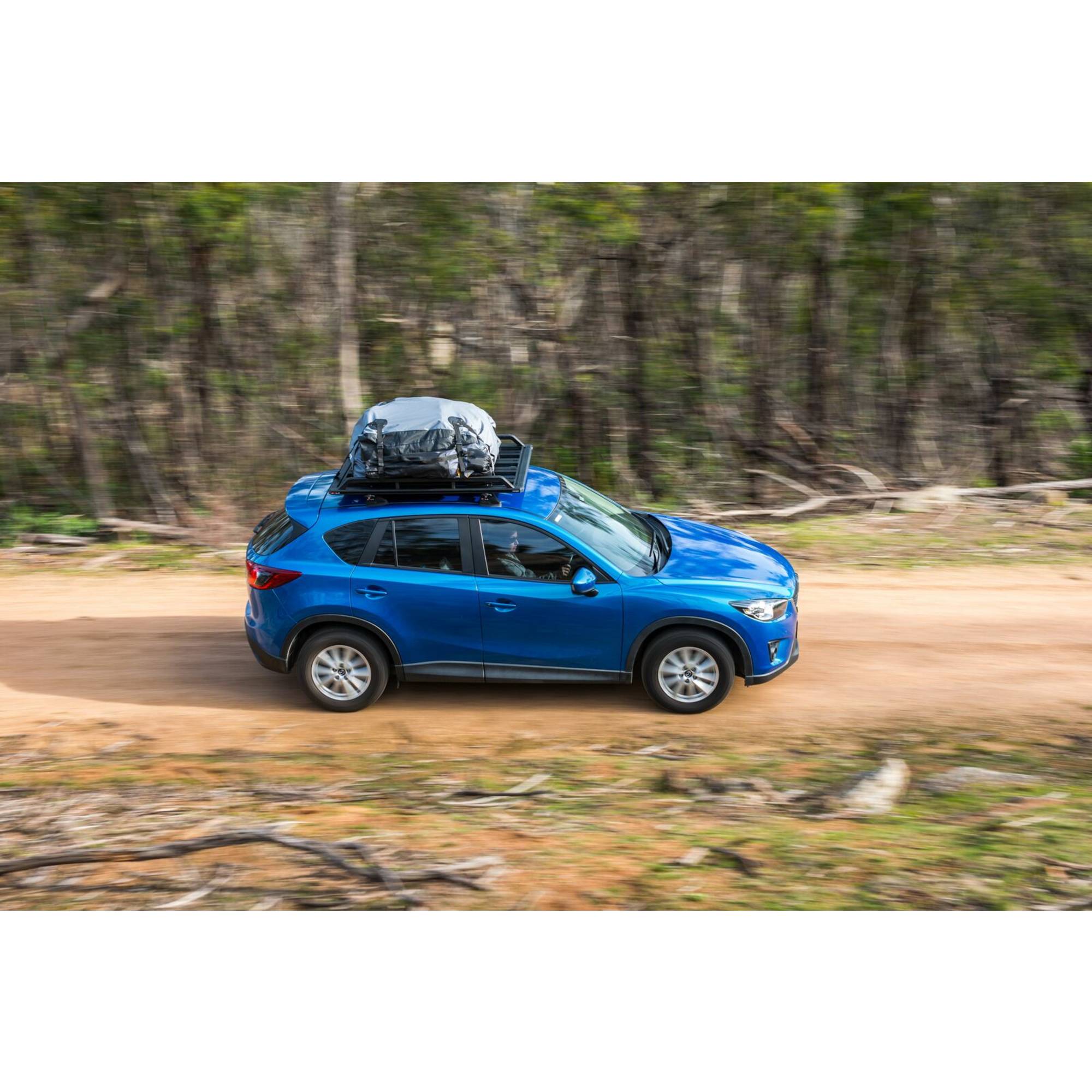 Titan MKII Aluminium Tray Black Roof Basket Tray Cargo Carrier 2000mm x 1400mm