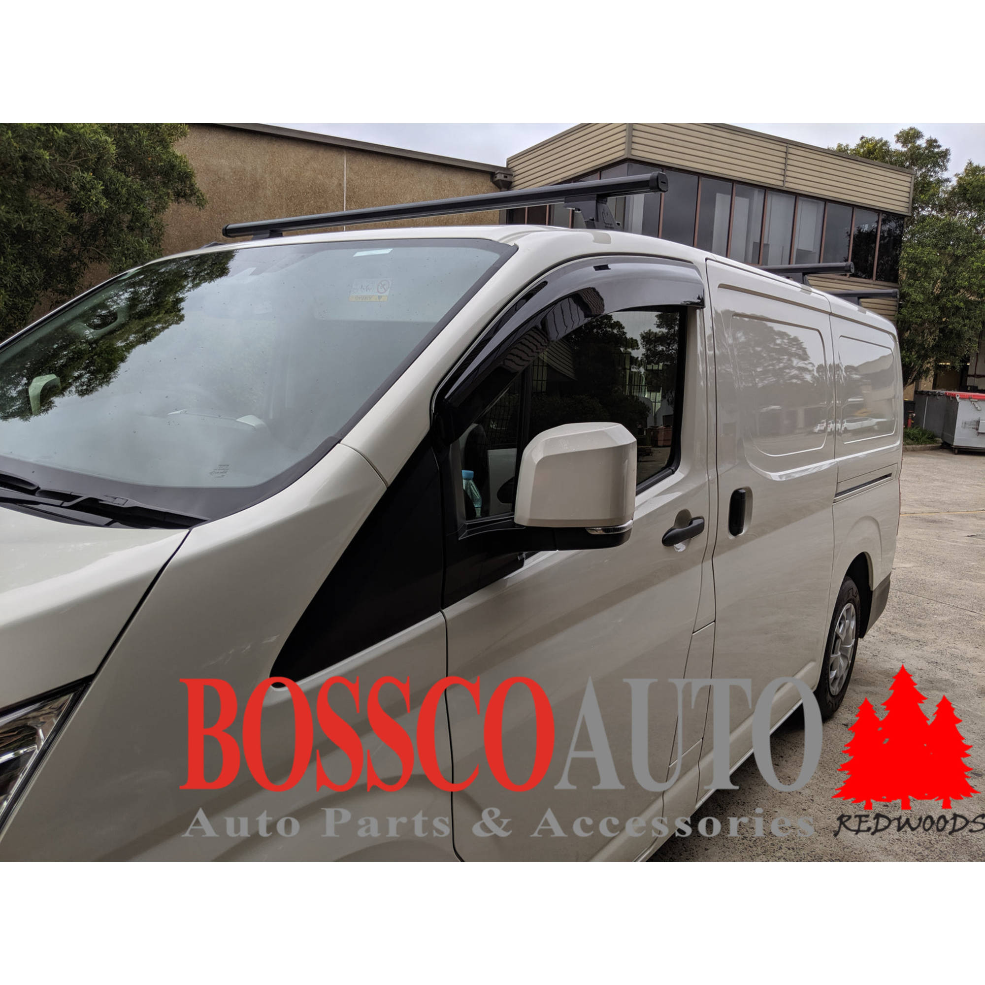 Tinted Weathershields Window Visor Weather Shield Suitable For New Toyota Hiace 300S 2019-2024