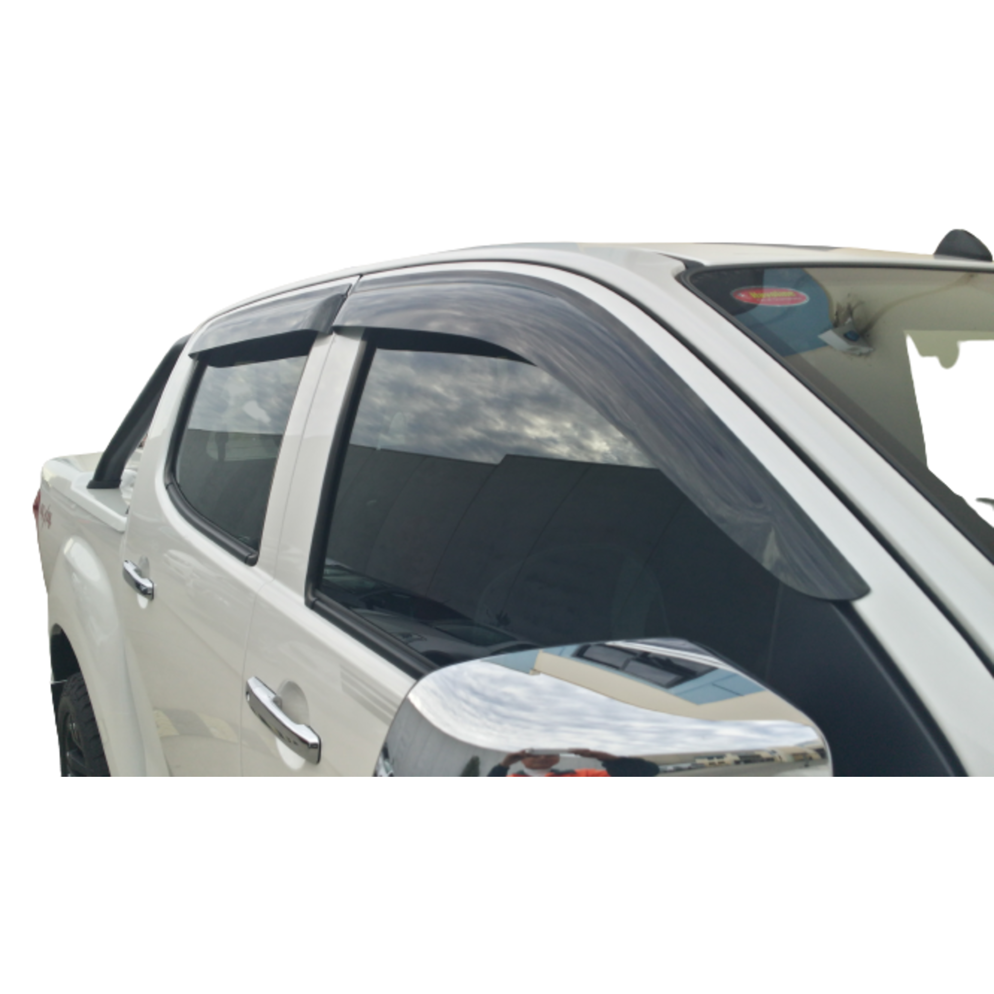 Weather Shields Weathershields Window Visors suitable for Isuzu D-Max Dmax 2012-2019 (Extra cab)