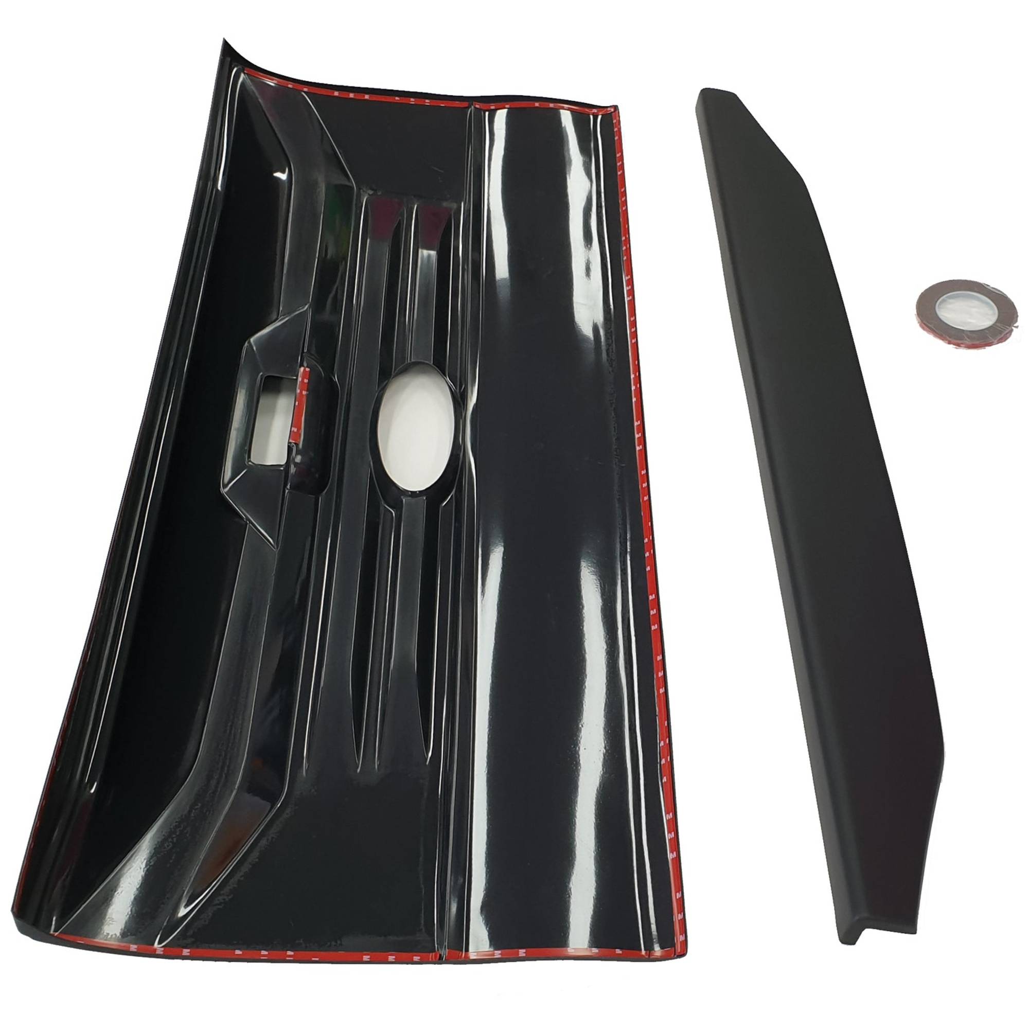 Black Rear Tail Gate Tailgate Cladding Trim Cover Cover Suitable For Ford Ranger PX 2012-2022