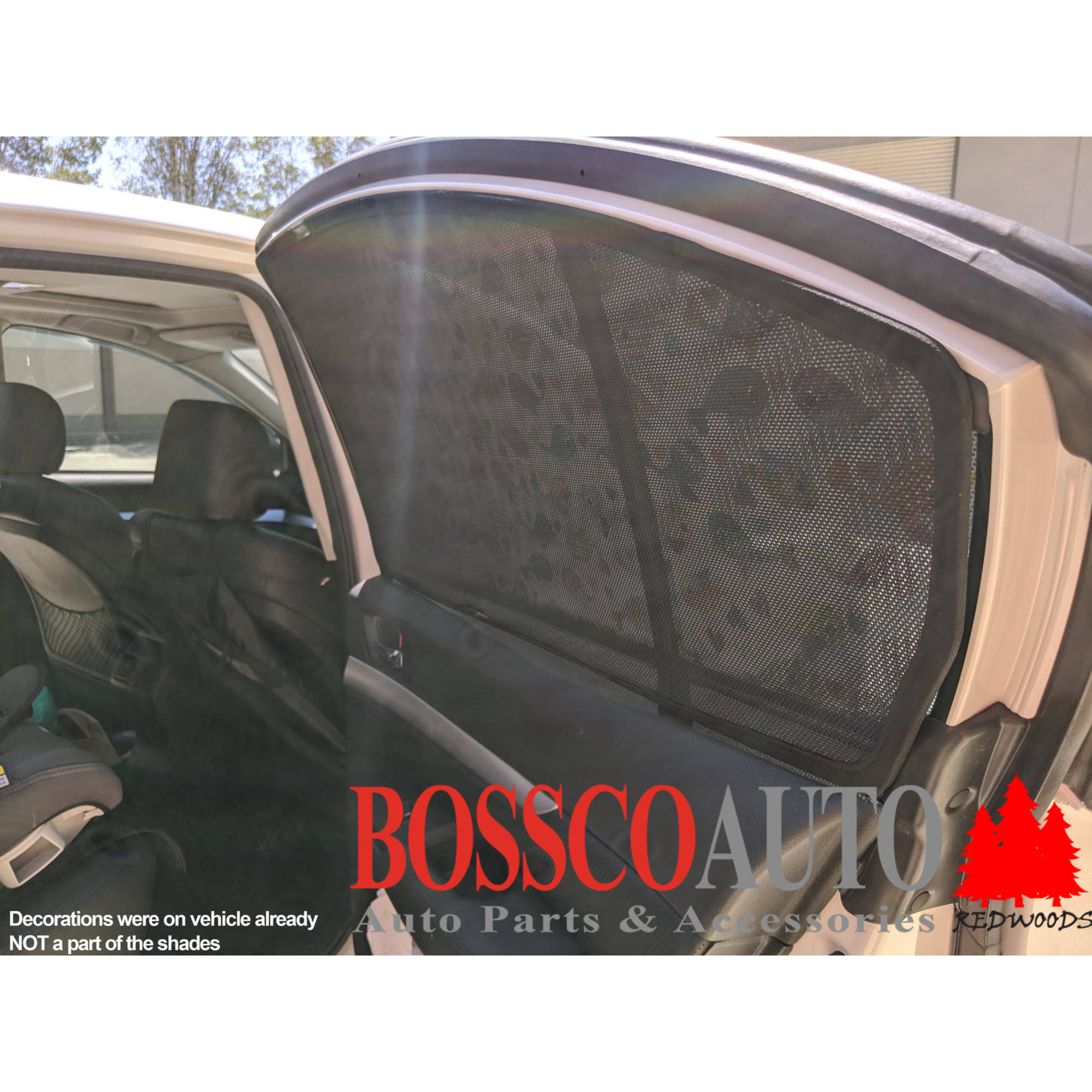 Rear Door Magnetic Sun Shades suitable for Subaru Liberty 5GEN Sedan 2009-2014 - Runout Sale