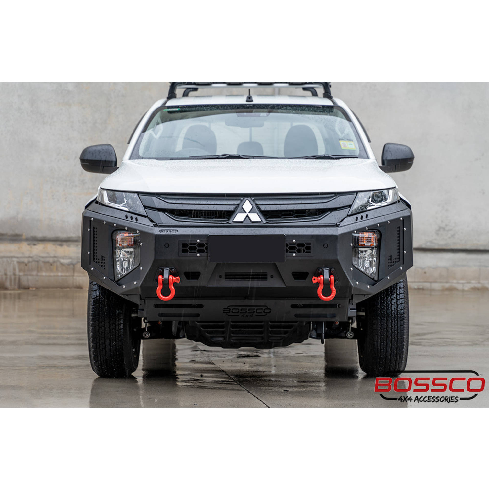 MONSTER No Loop Full Bumper Replacement Bullbar Suitable For Mitsubishi Triton 19-23 UPDATED