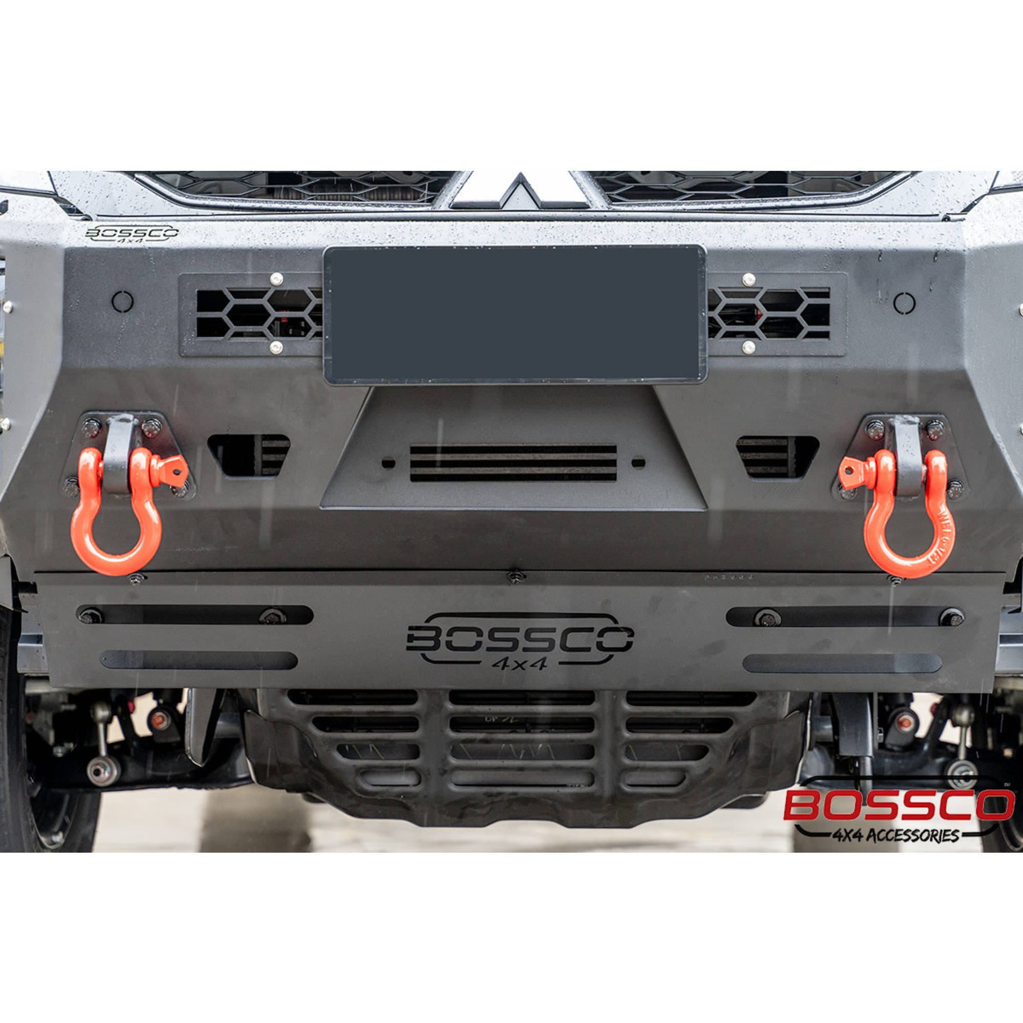MONSTER No Loop Full Bumper Replacement Bullbar Suitable For Mitsubishi Triton 19-23 UPDATED