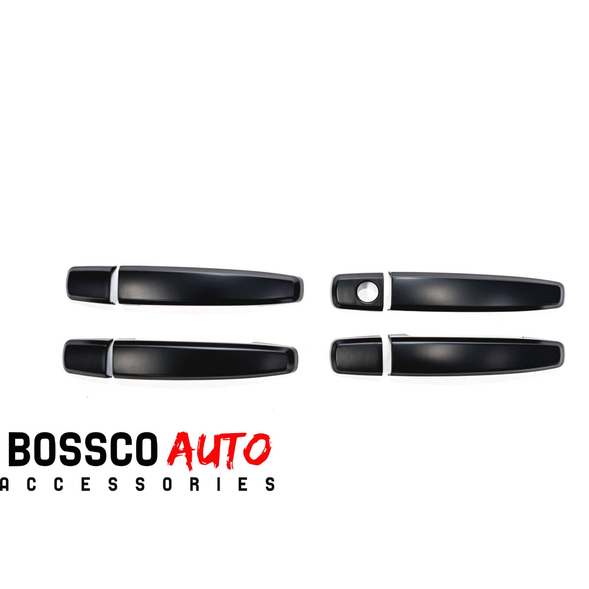 Matte Black Door Handle Cover Suitable For Holden Colorado 2012-2020