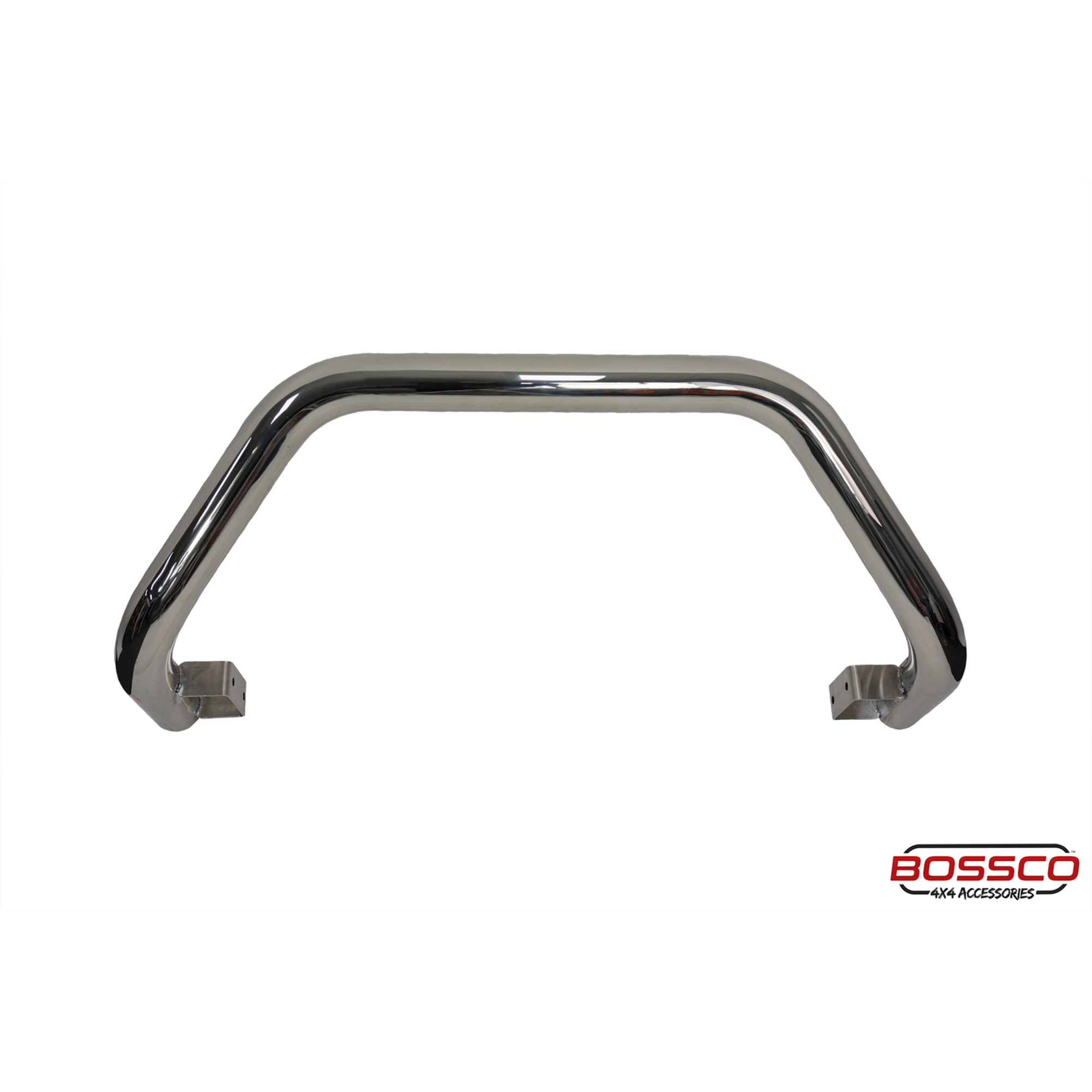 Silver Stainless Steel Bulldog Nudge Bar Suitable For Holden Colorado 2012-2020 (Suits Front parking Sensors)