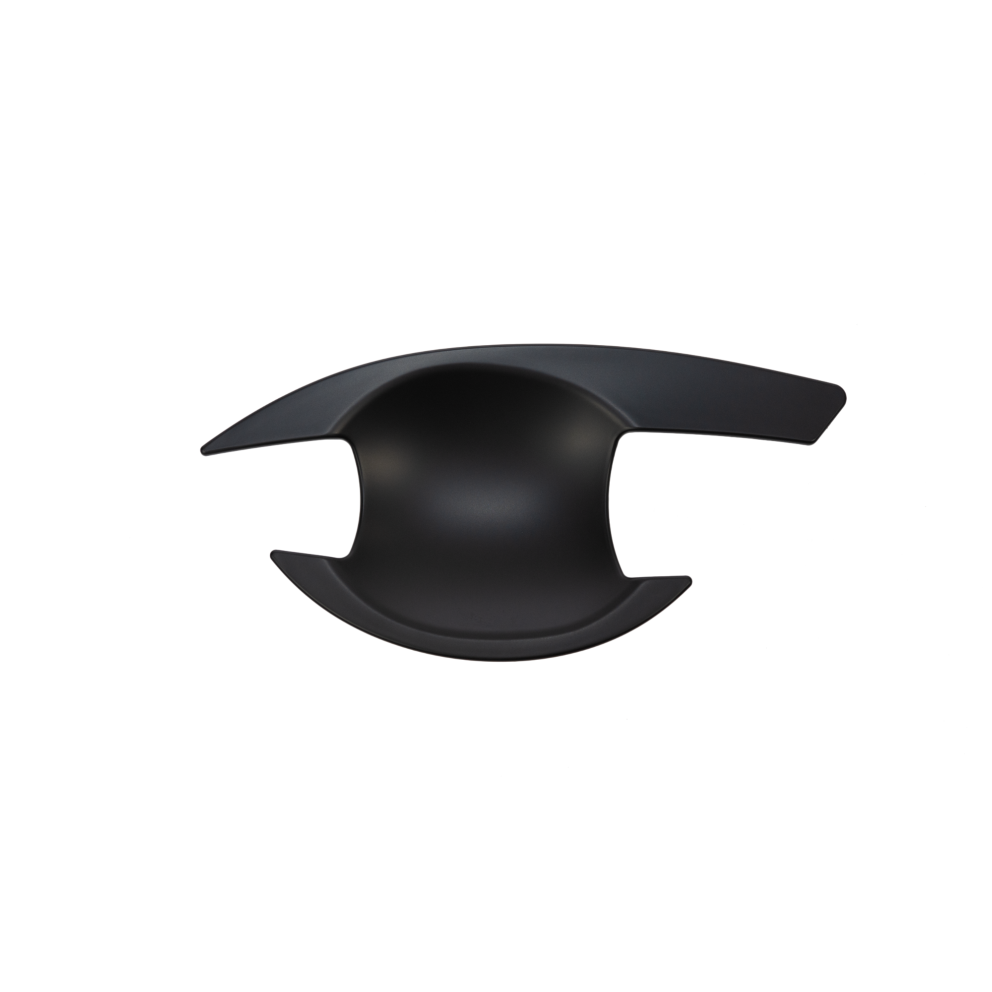 Black Door Handle Bowl Covers Protectors Suitable For Mitsubishi Triton MQ MR 2015-2023