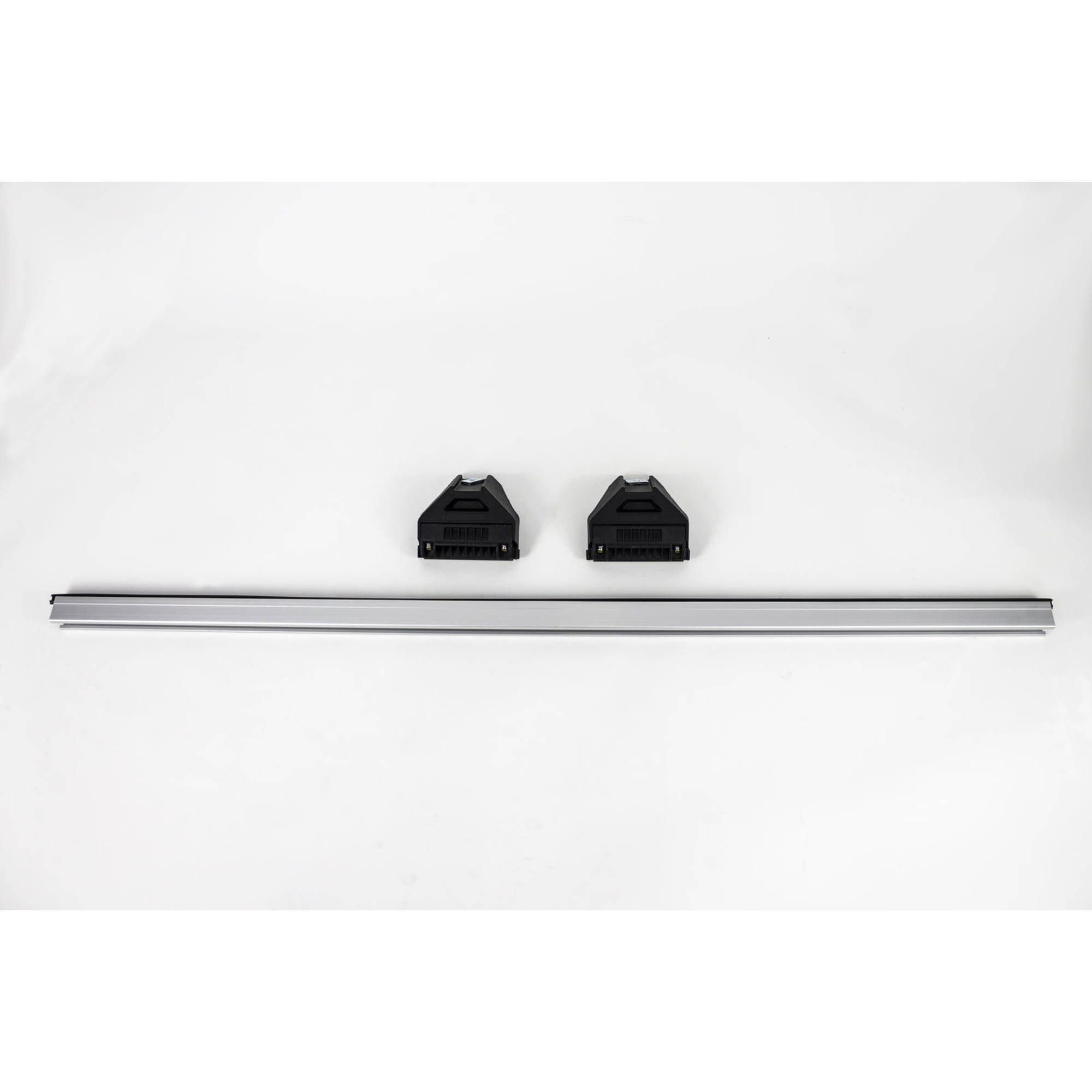 Heavy Duty Silver Low Mount Roof Racks Suitable For Nissan Patrol GU/Y61 1998-2016 (Set of 3)