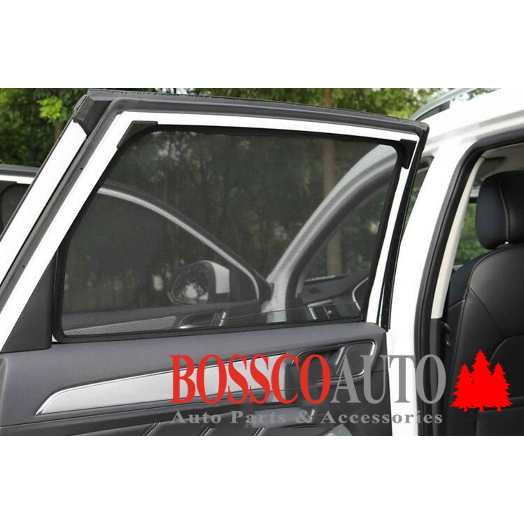 Magnetic Sun Shades suitable for Nissan Navara NP300/D23 2021 Facelift