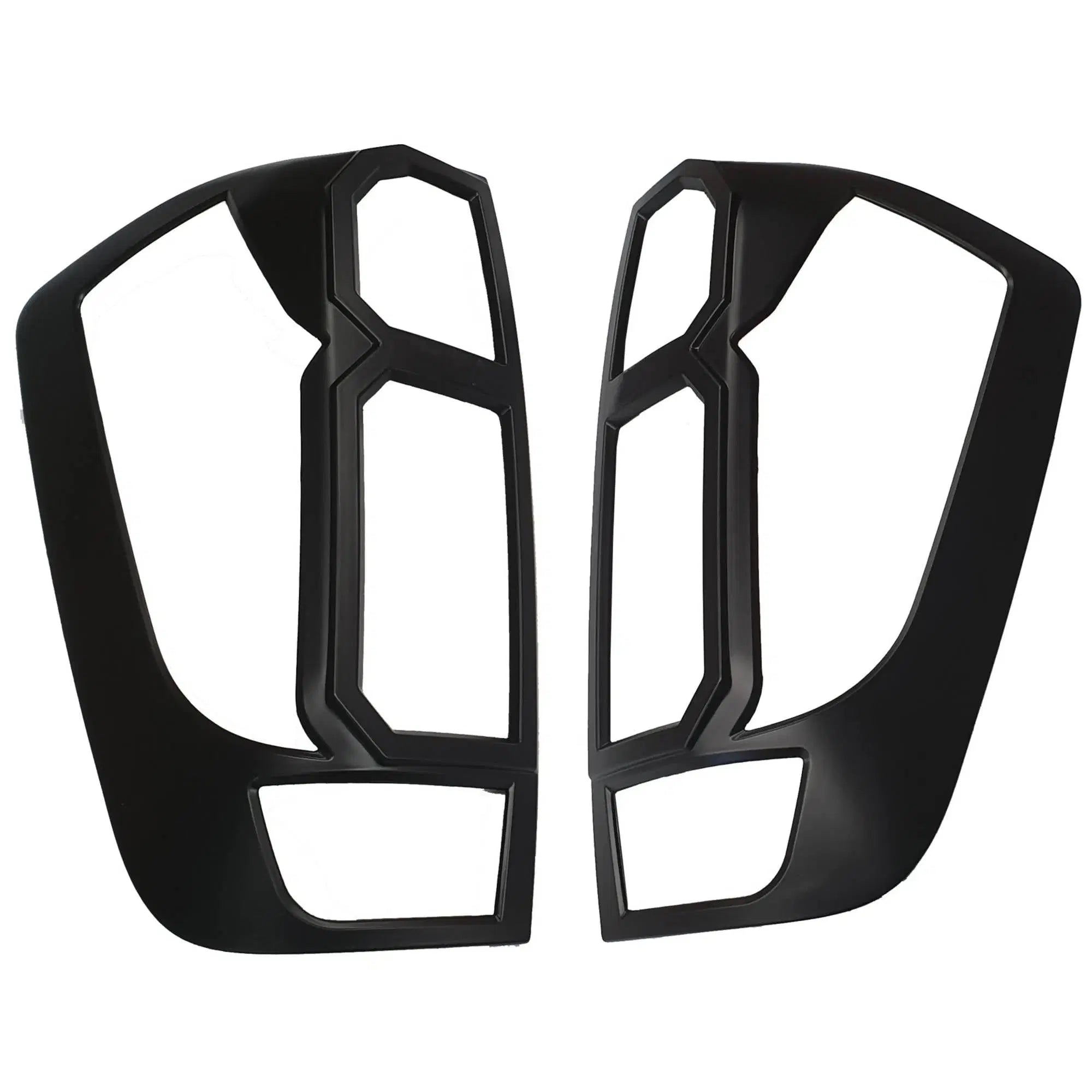 Rear Black Taillight Tail Light Trim Covers Suitable For Nissan Navara NP300 SL Facelift 2021-2025 - RUNOUT