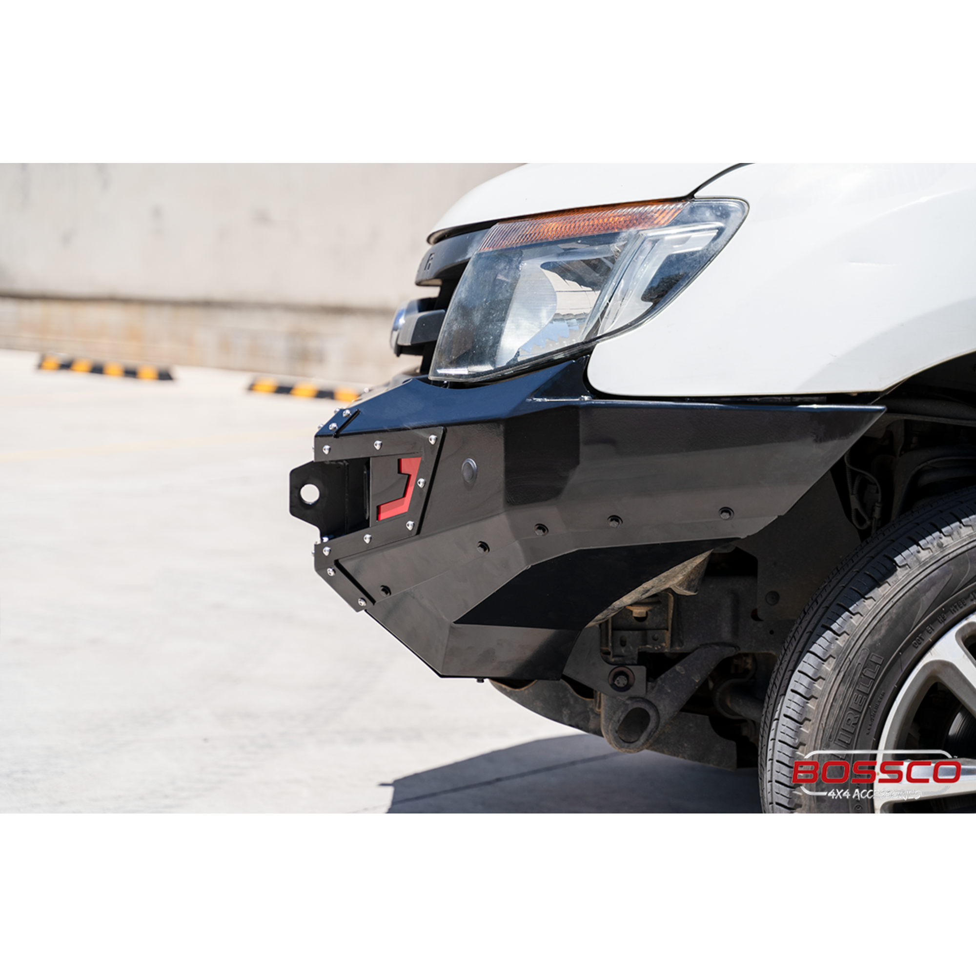 Full Bumper Replacement Steel No Loop Bullbar Suitable For Ford Ranger PX 2012-2015