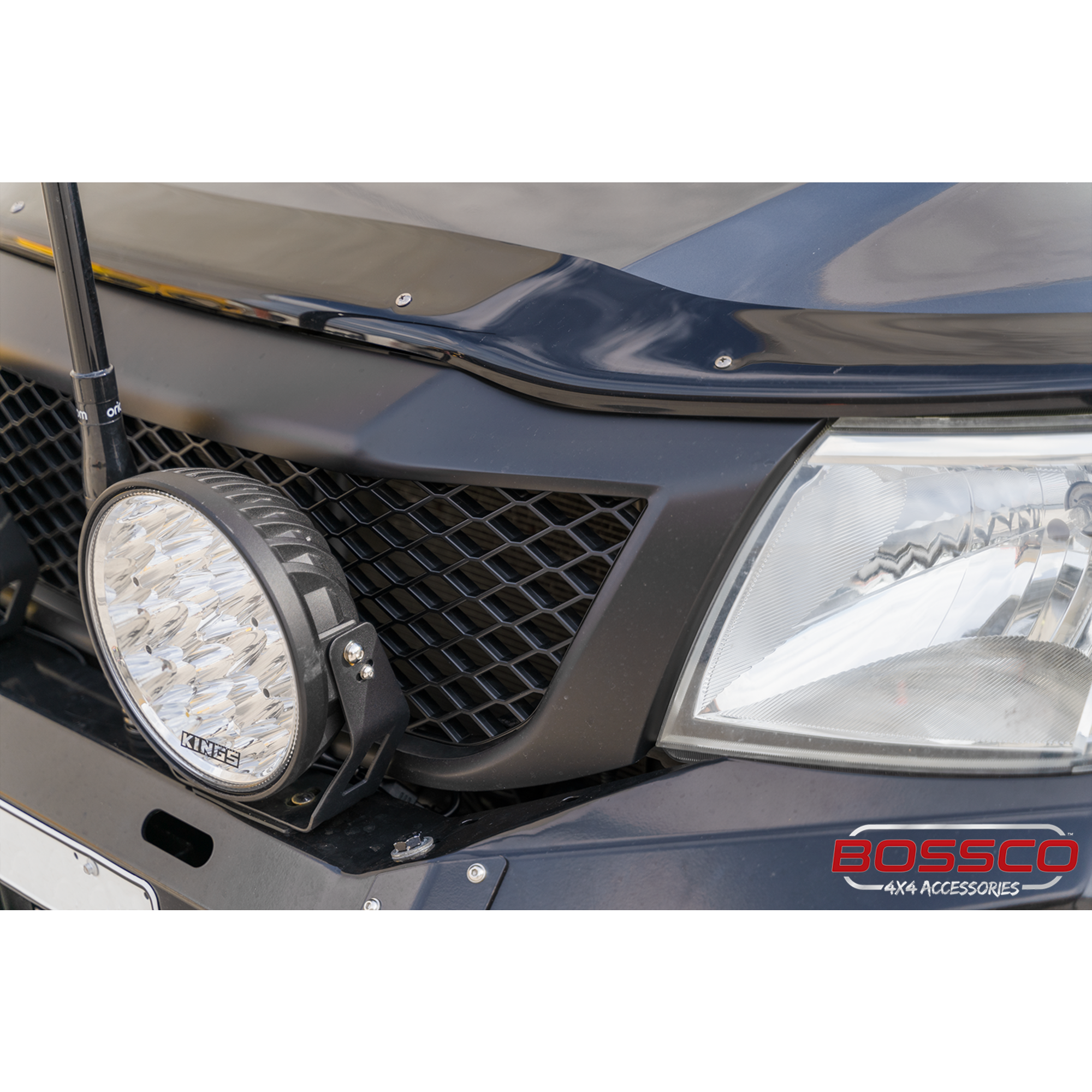 Front Black Mesh Grille Suitable For Toyota Hilux 2012-2015
