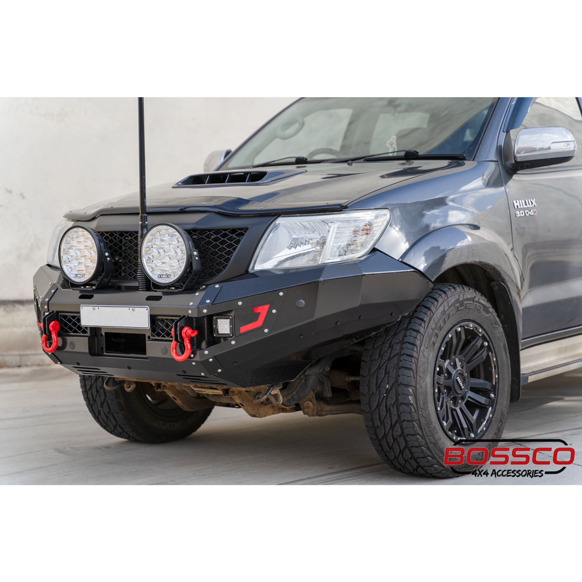 Front Black Mesh Grille Suitable For Toyota Hilux 2012-2015
