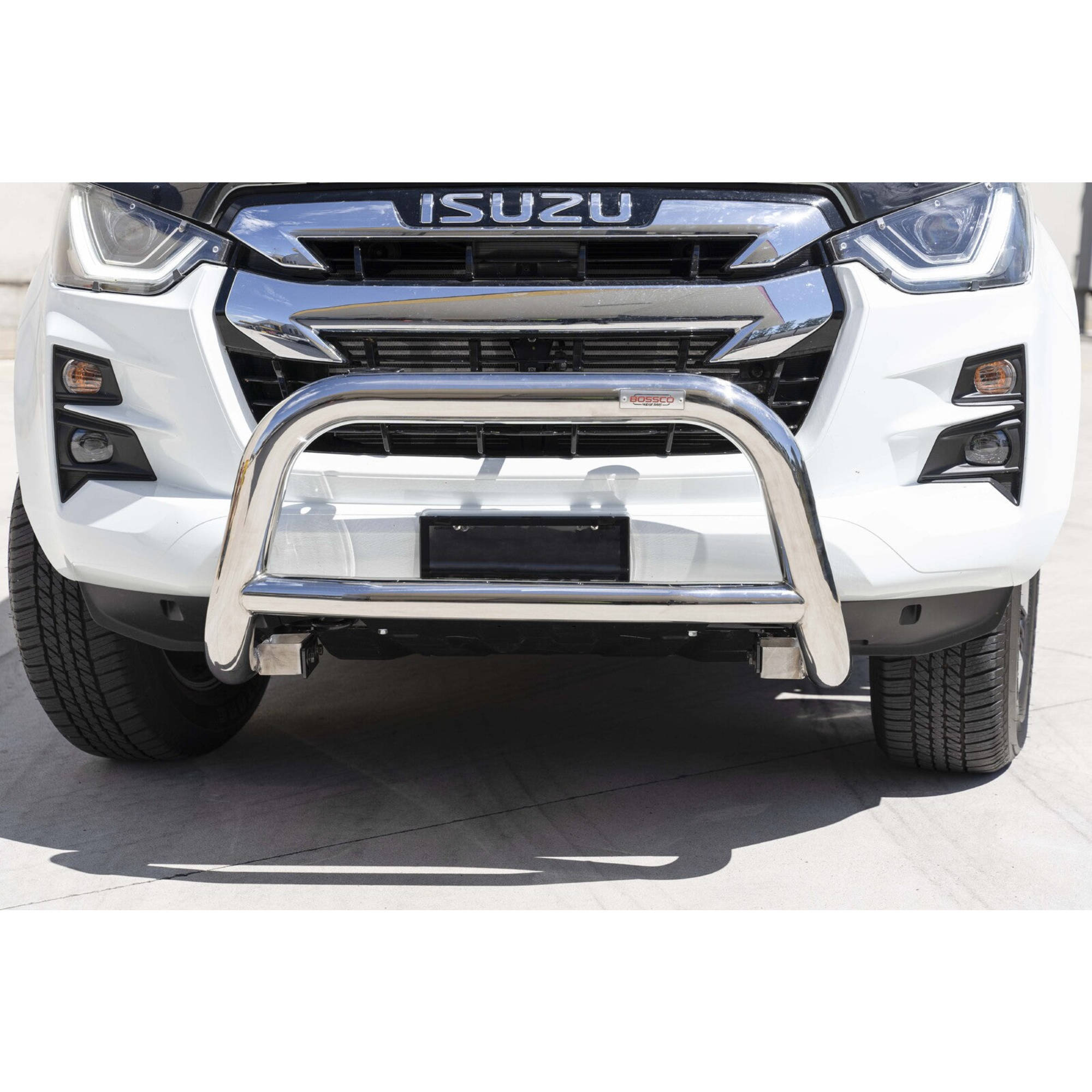Stainless Steel Low Nudge bar suitable for Isuzu D-MAX 2020 - 2024