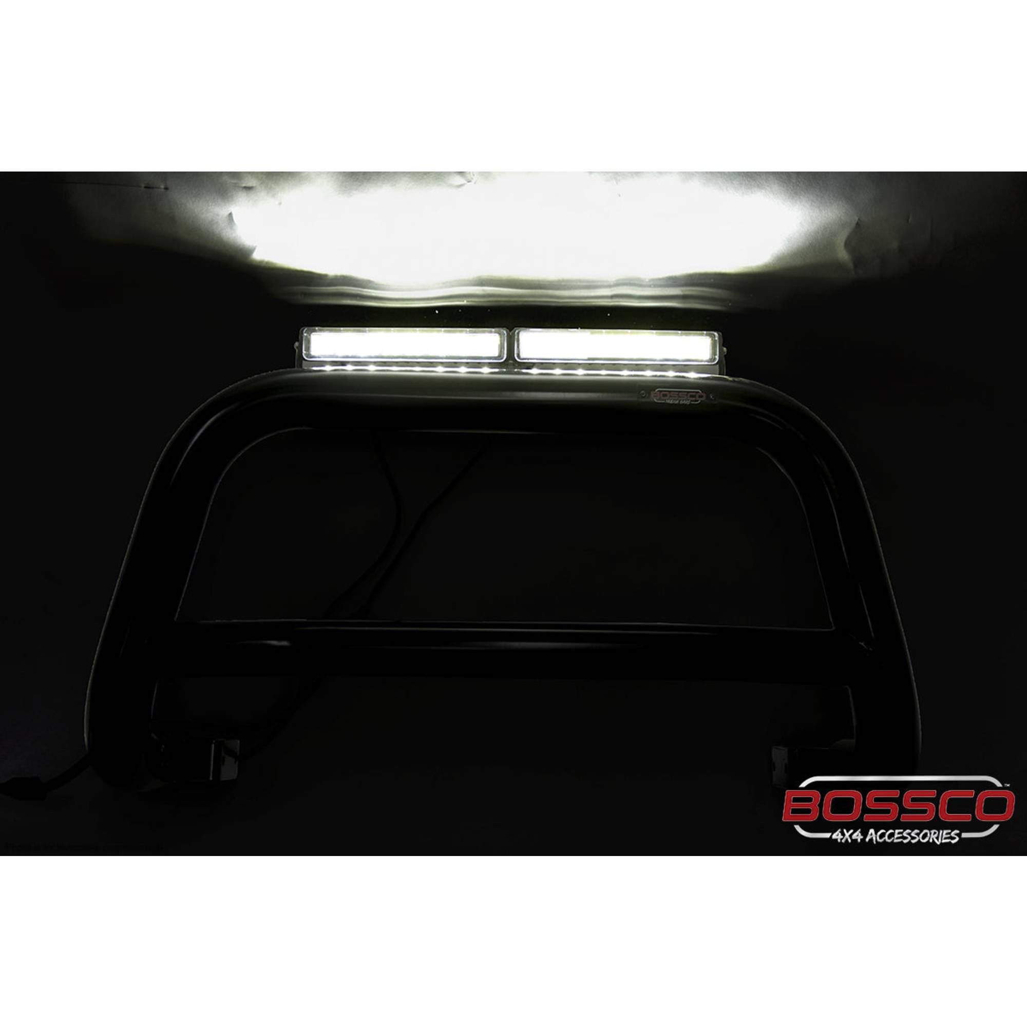 2x Modular 10" Single Row LED Light Bars w/ Wiring Harness | 4200 Lumens Each | Fitted with Osram LEDs