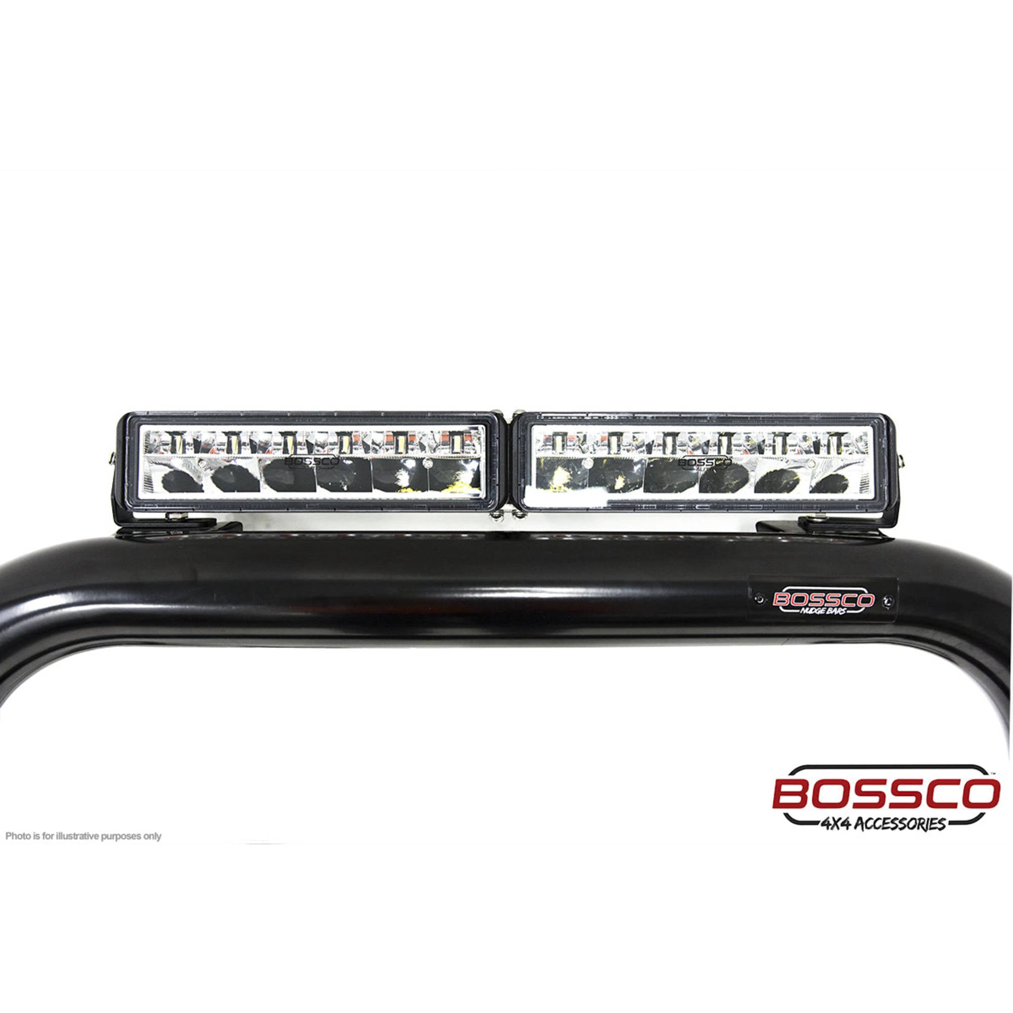 2x Modular 10" Double Row LED Light Bars w/ Wiring Harness | 5560 Lumens Each | Fitted with Osram LEDs