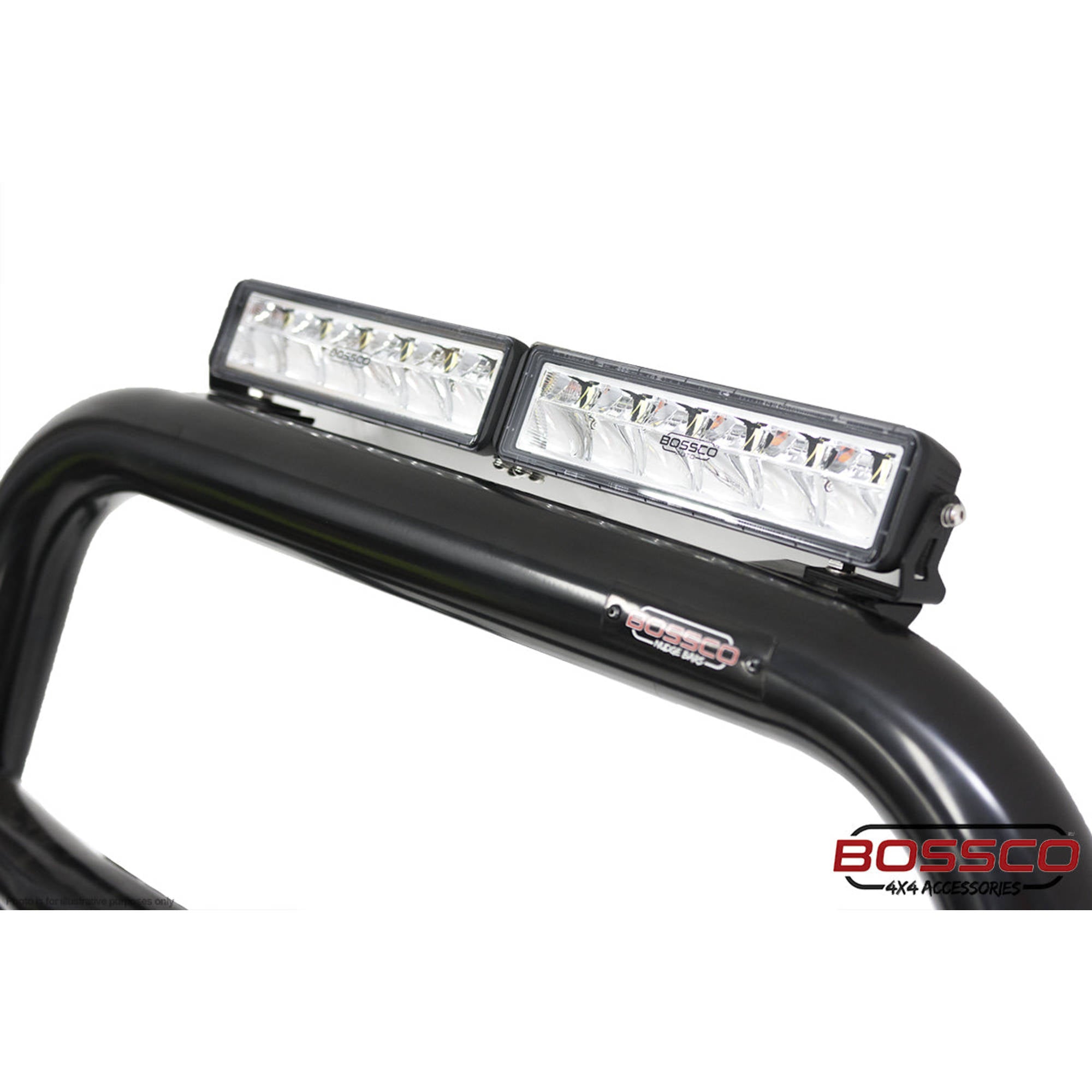 2x Modular 10" Double Row LED Light Bars w/ Wiring Harness | 5560 Lumens Each | Fitted with Osram LEDs