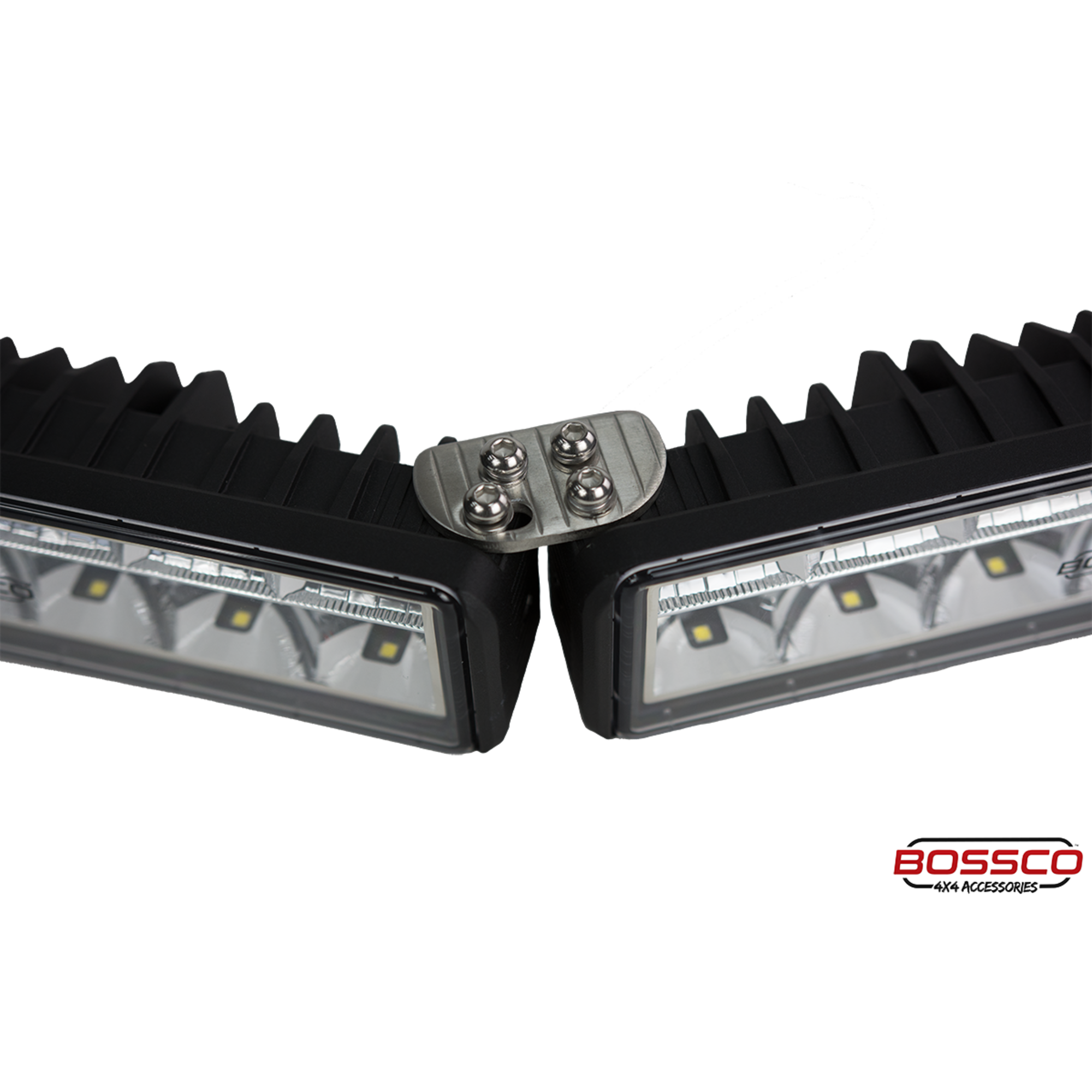 3x Modular 10" Double Row LED Light Bars w/ Wiring Harness | 5560 Lumens Each | Fitted with Osram LEDs