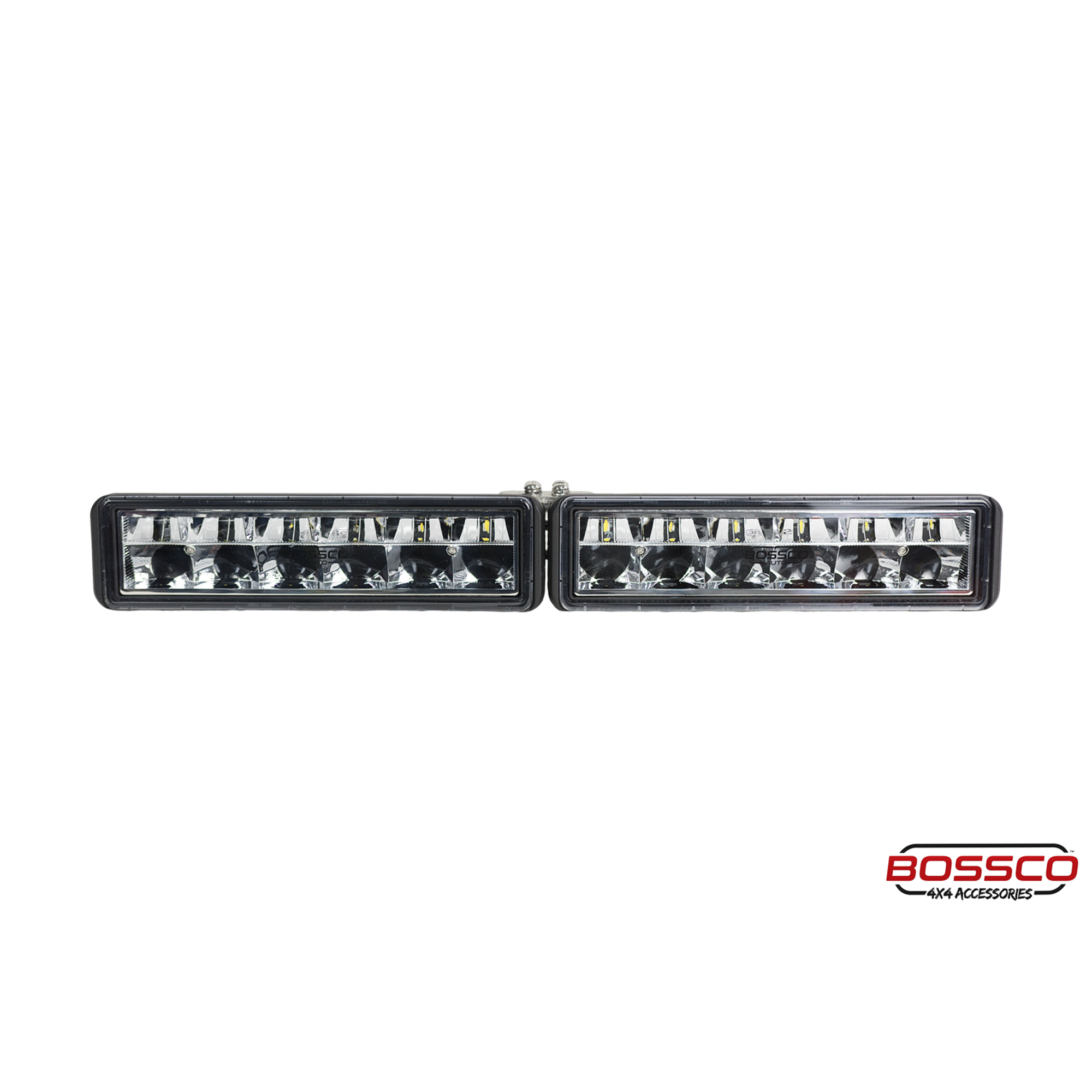 4x Modular 10" Double Row LED Light Bars w/ Wiring Harness | 5560 Lumens Each | Fitted with Osram LEDs