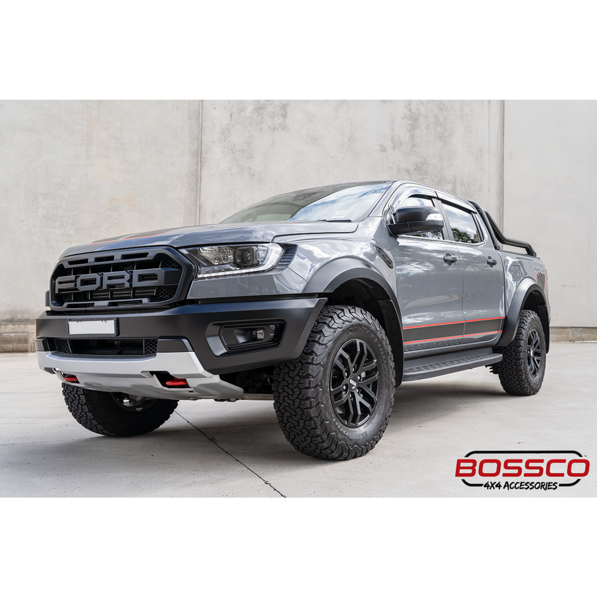 Tinted Weather shield Window Visors suitable for Ford Raptor 2017-2022