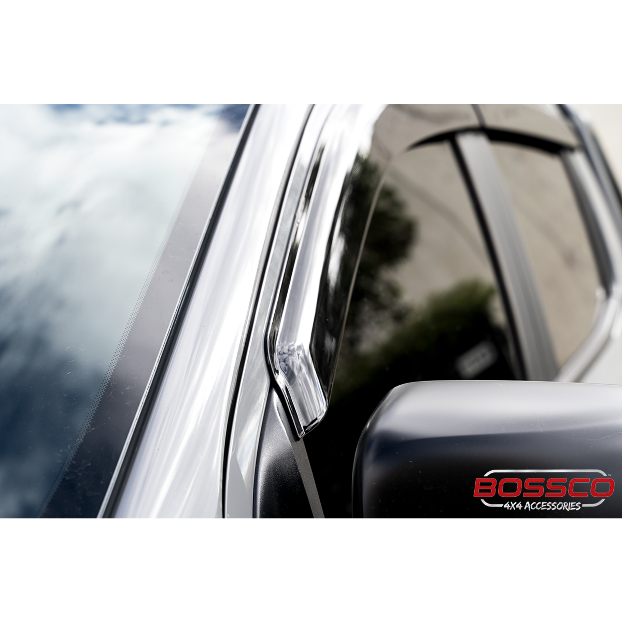 Tinted Weather shield Window Visors suitable for Ford Raptor 2017-2022