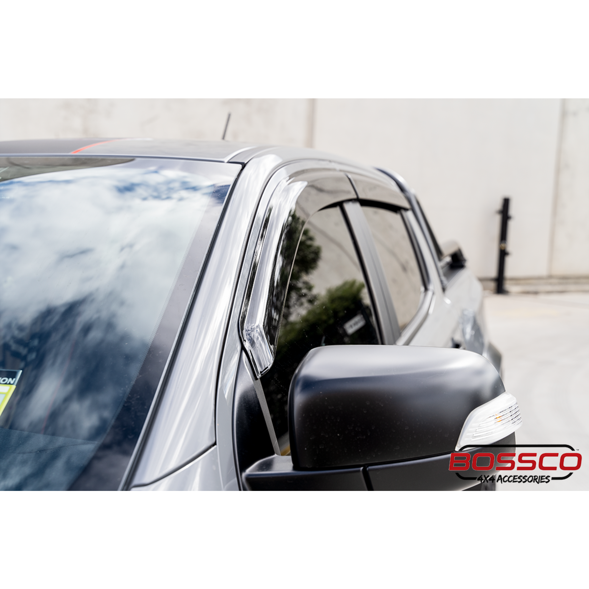 Tinted Weather shield Window Visors suitable for Ford Raptor 2017-2022