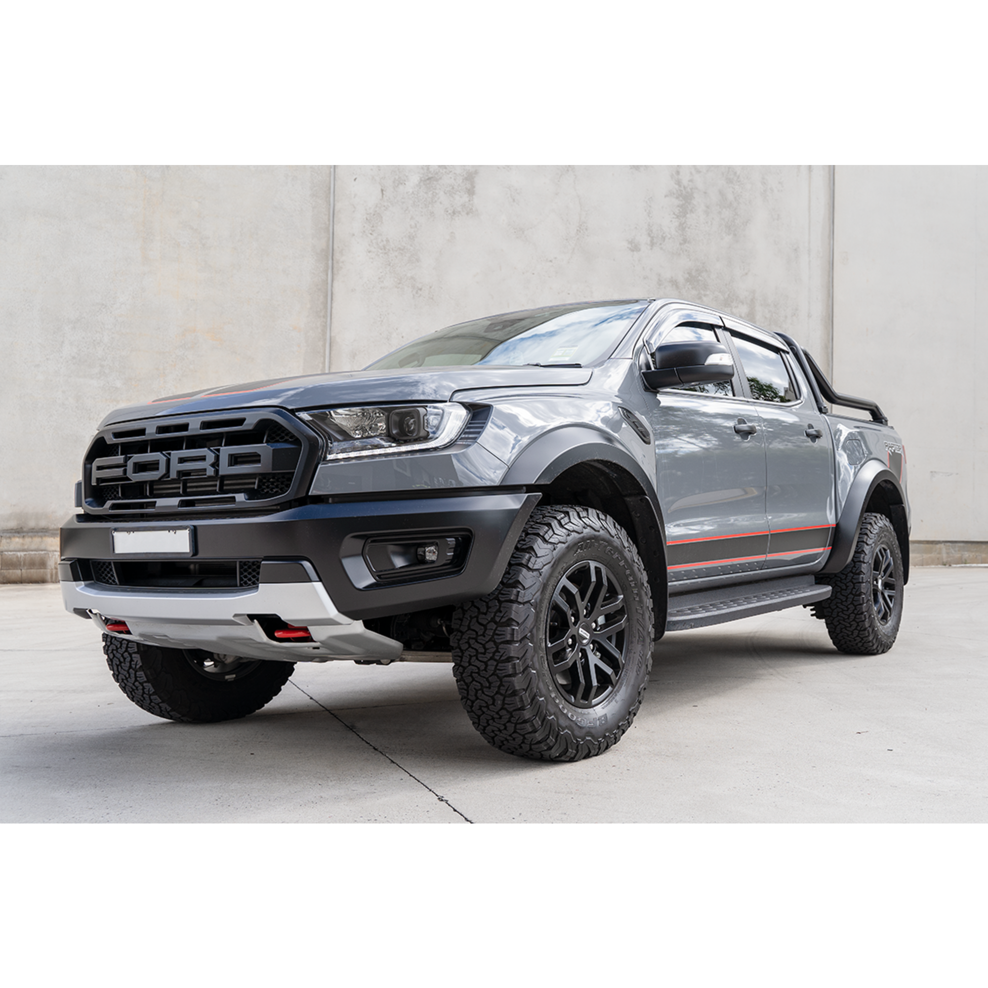Tinted Weather shield Window Visors suitable for Ford Raptor 2017-2022