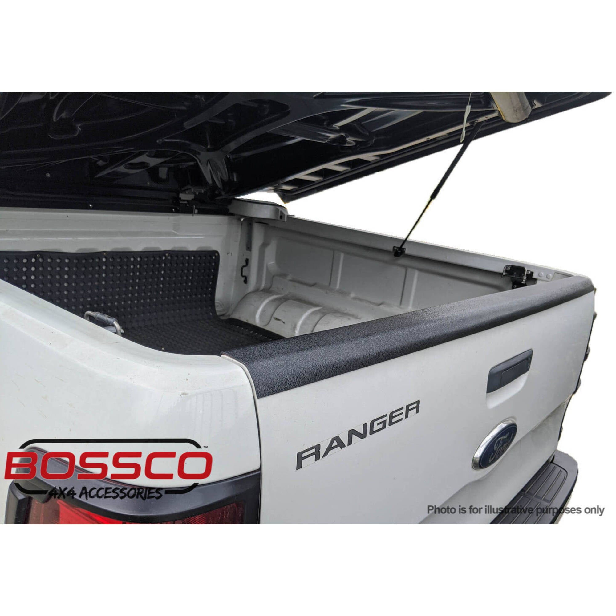 Tail Gate Tailgate Cap Cover Suitable For Toyota Hilux 2015 - 2019