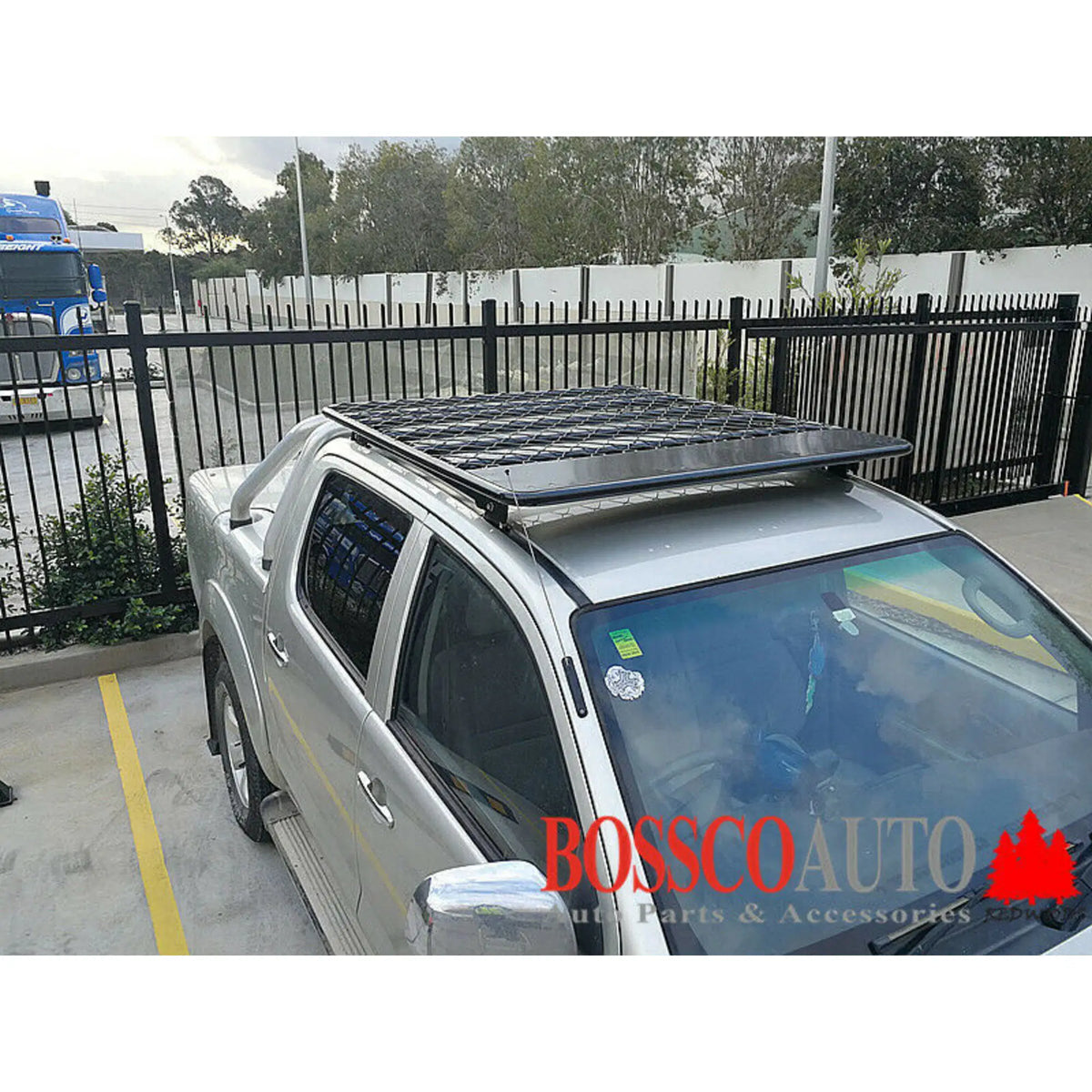 Tradesman Roof Basket for Mitsubishi Triton MQ/MR 2015-2021 | Flat Roof Rack Platform