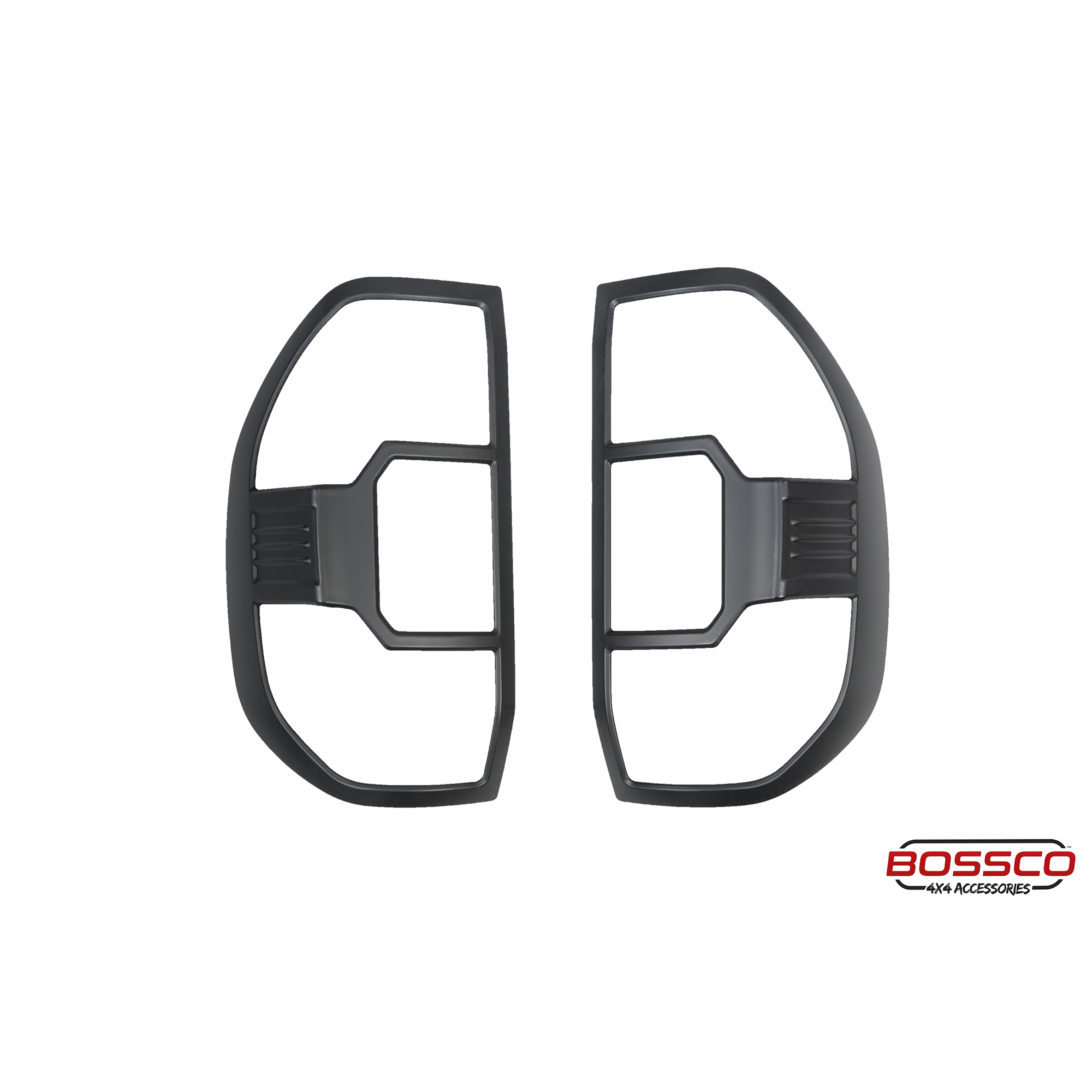 Matte Black Rear Tail Light Trim Covers Suitable For LDV T60 2019-2021