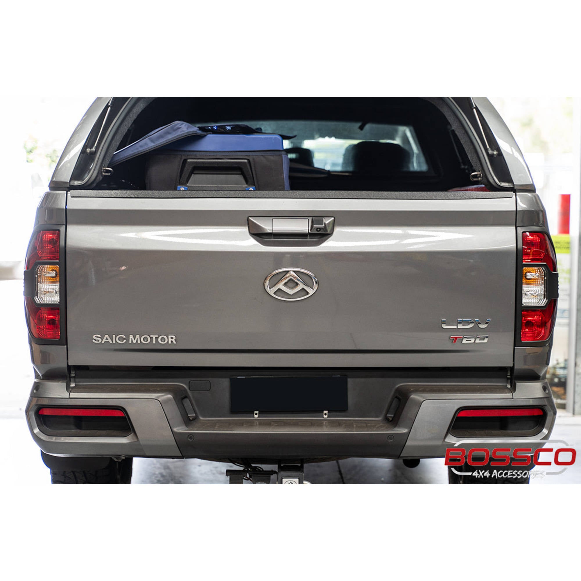 Matte Black Rear Tail Light Trim Covers Suitable For LDV T60 2019-2021