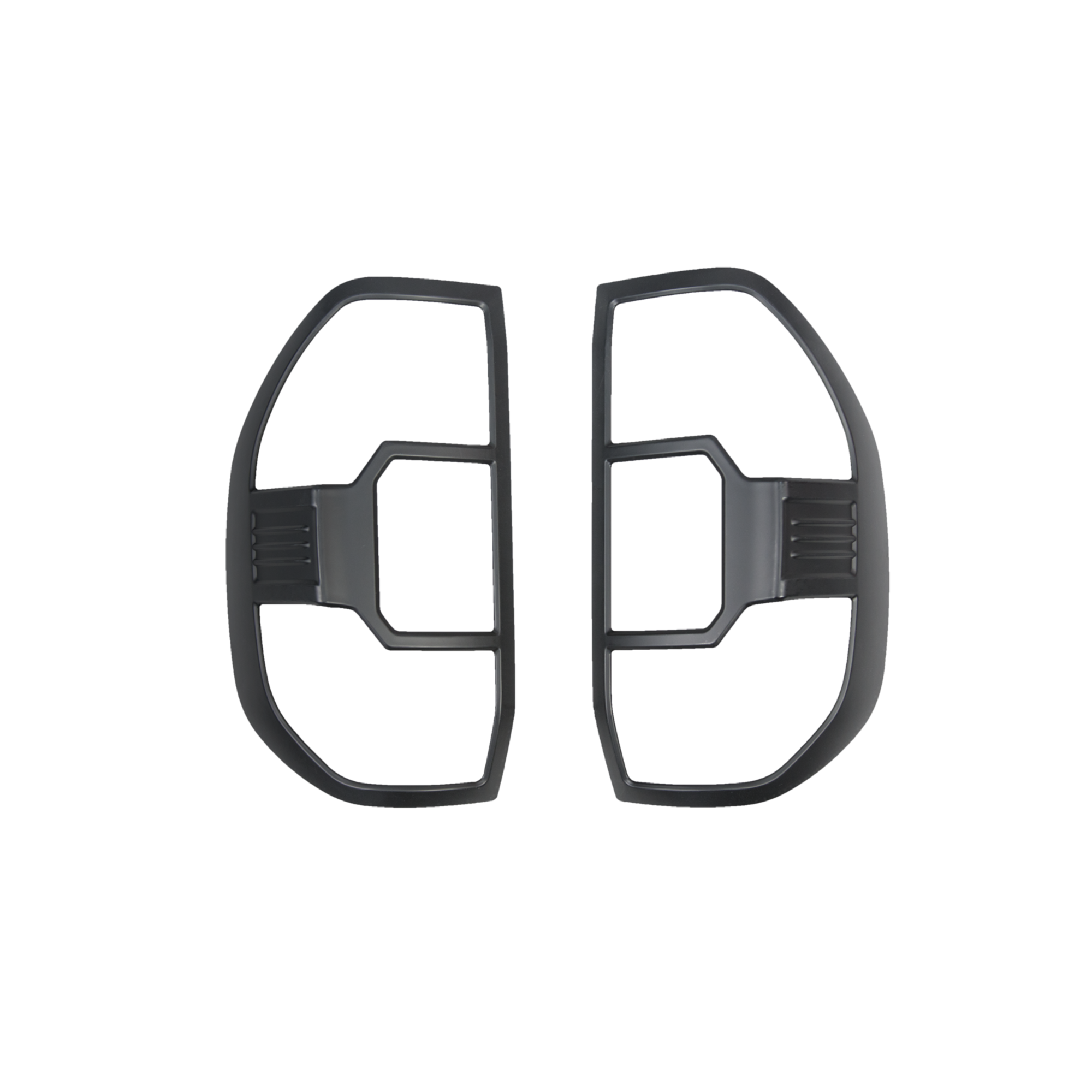 Matte Black Rear Tail Light Trim Covers Suitable For LDV T60 2019-2021