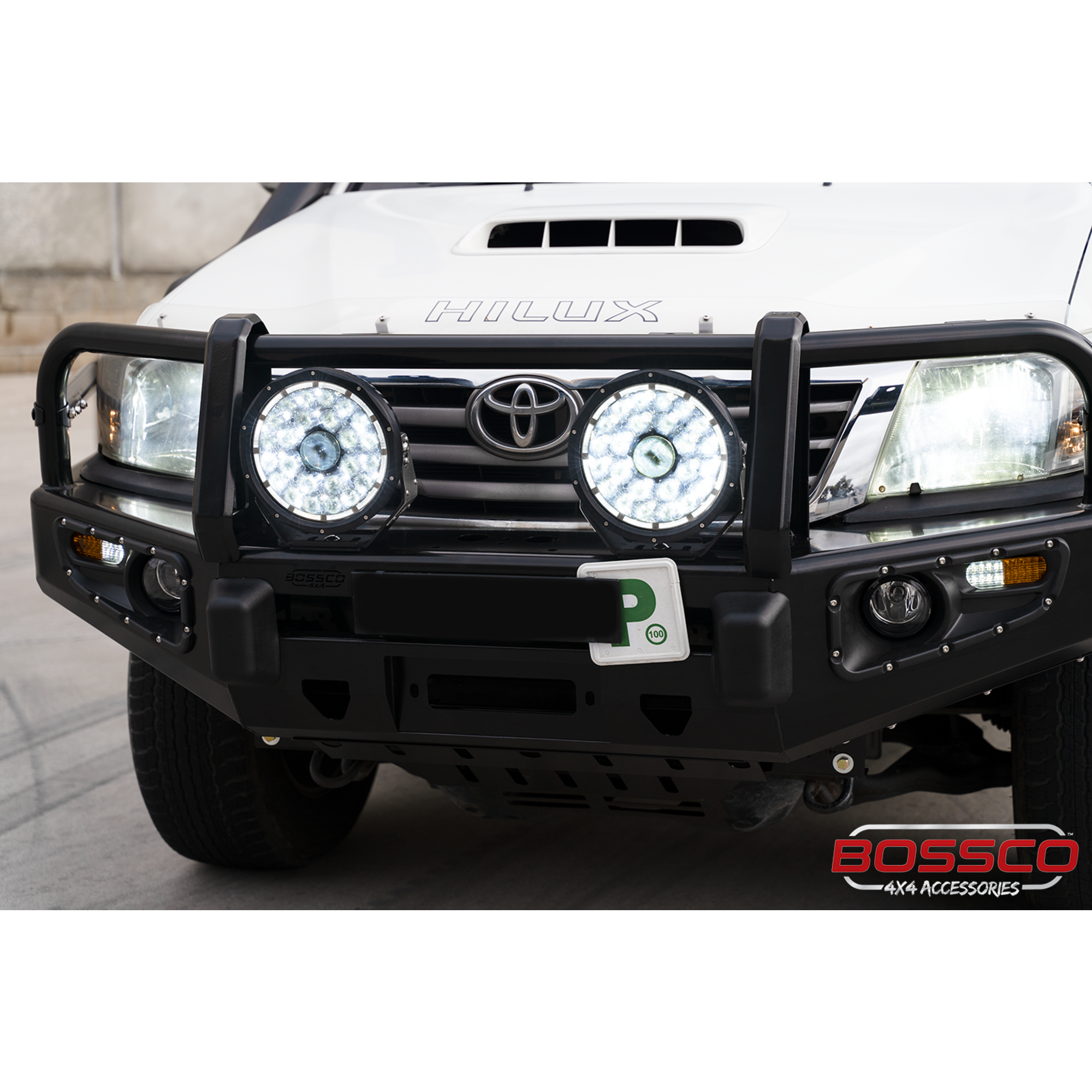 Triple Loop Full Bumper Replacement Bull bar Suitable For Toyota Hilux N70 2012-2015