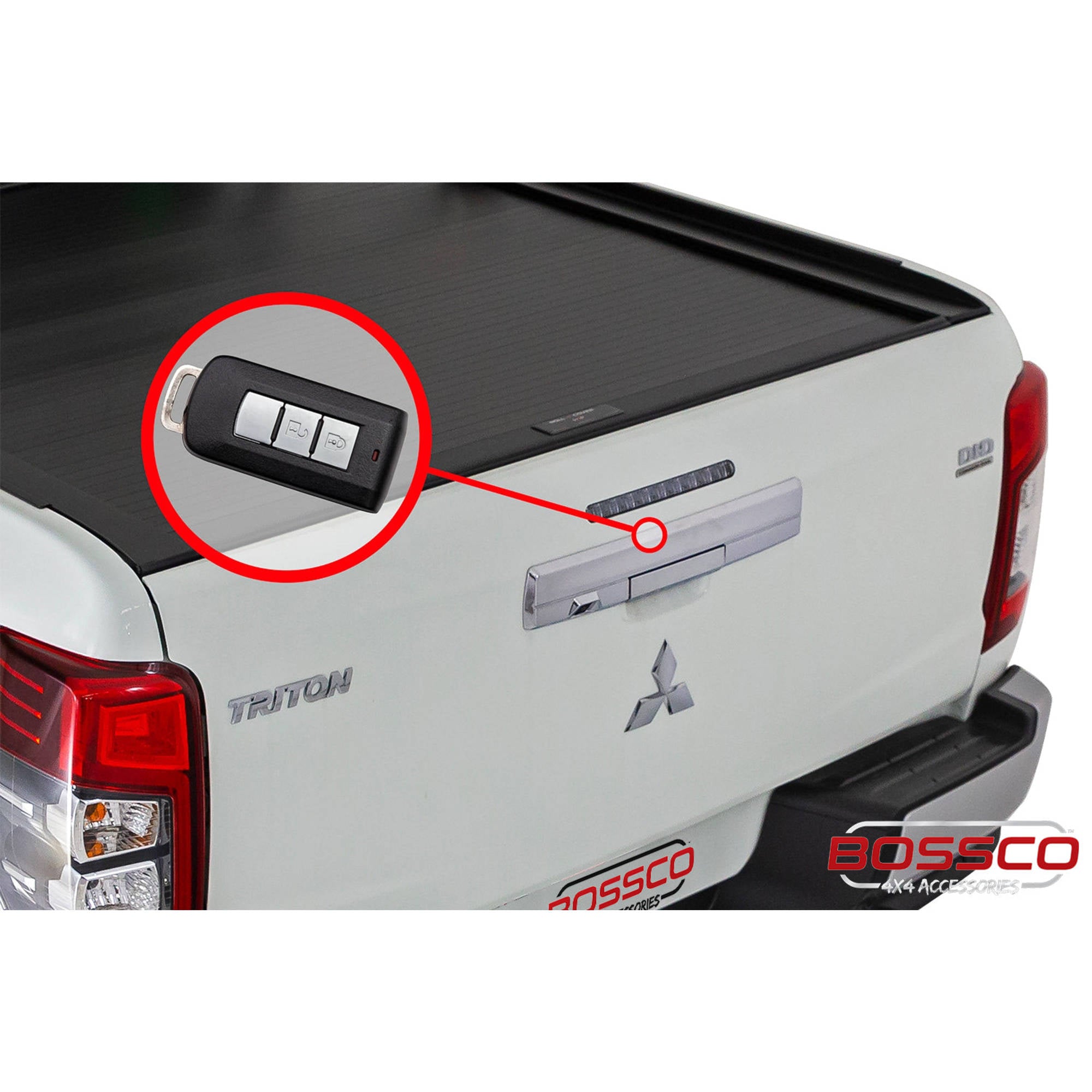 Tailgate Tail Gate Central Locking Kit For Mitsubishi Triton 2015-2023