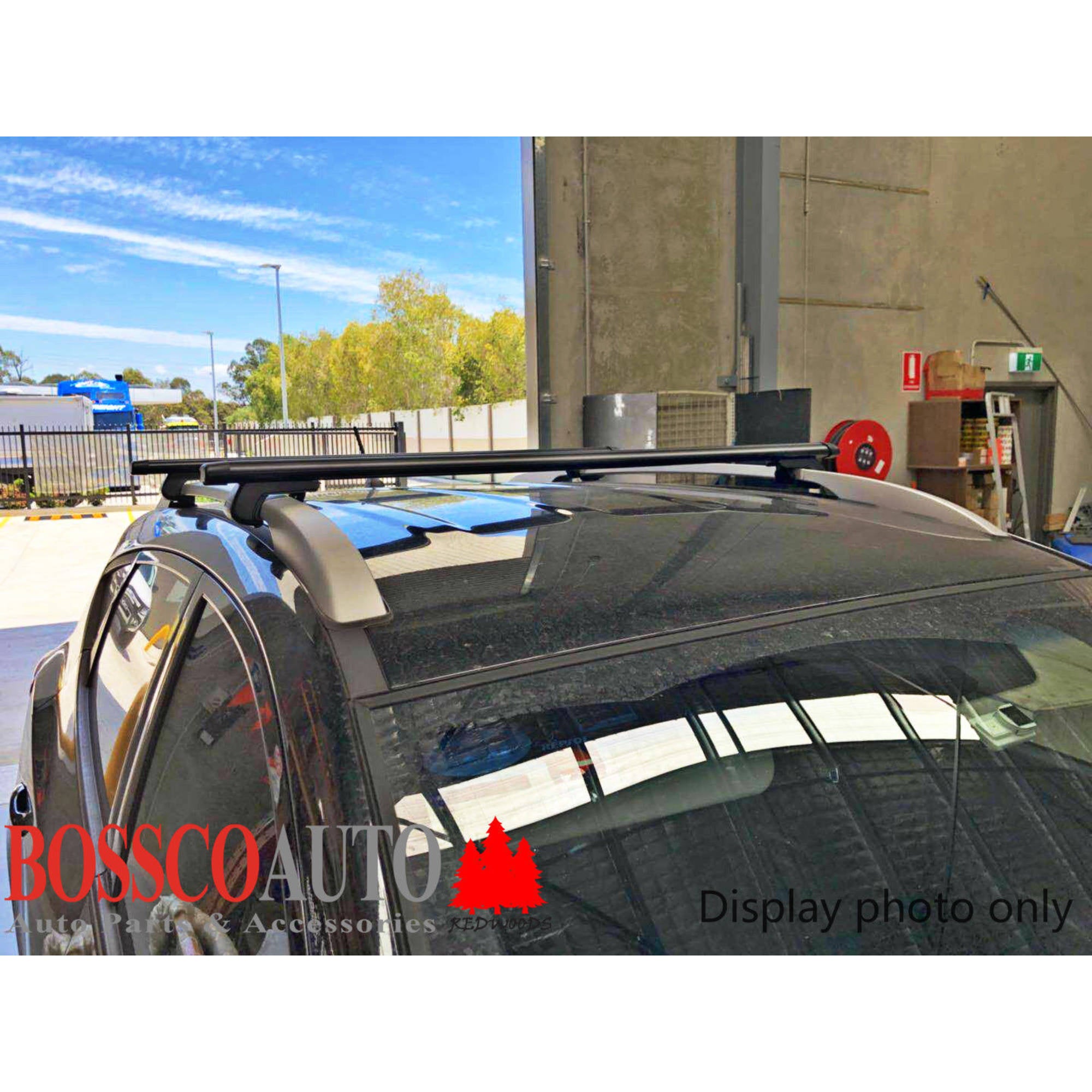 Black Universal 53" Claw-Style Roof Racks Suitable with Roof Rails For Toyota