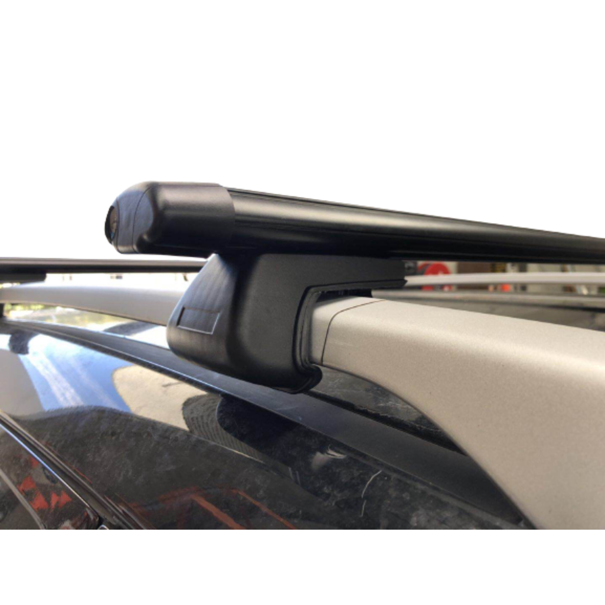 Black Universal 53" Claw-Style Roof Racks Suitable with Roof Rails For Toyota