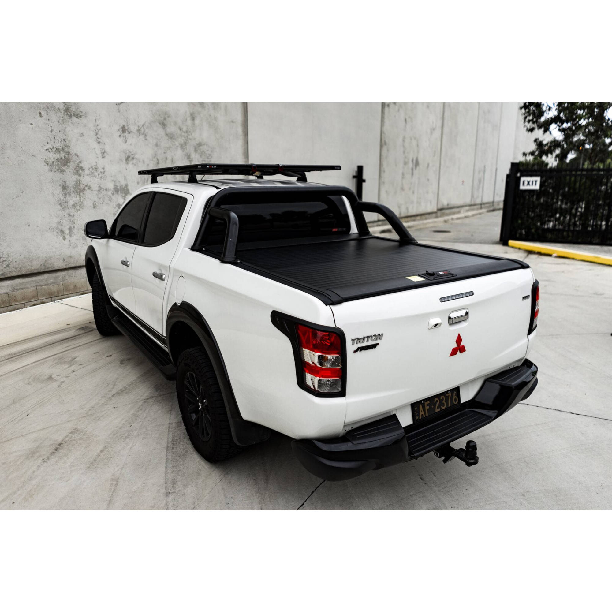 Electric Retractable Roller Shutter With Tailgate Tail Gate Central Locking Kit For Mitsubishi Triton 2015-2023