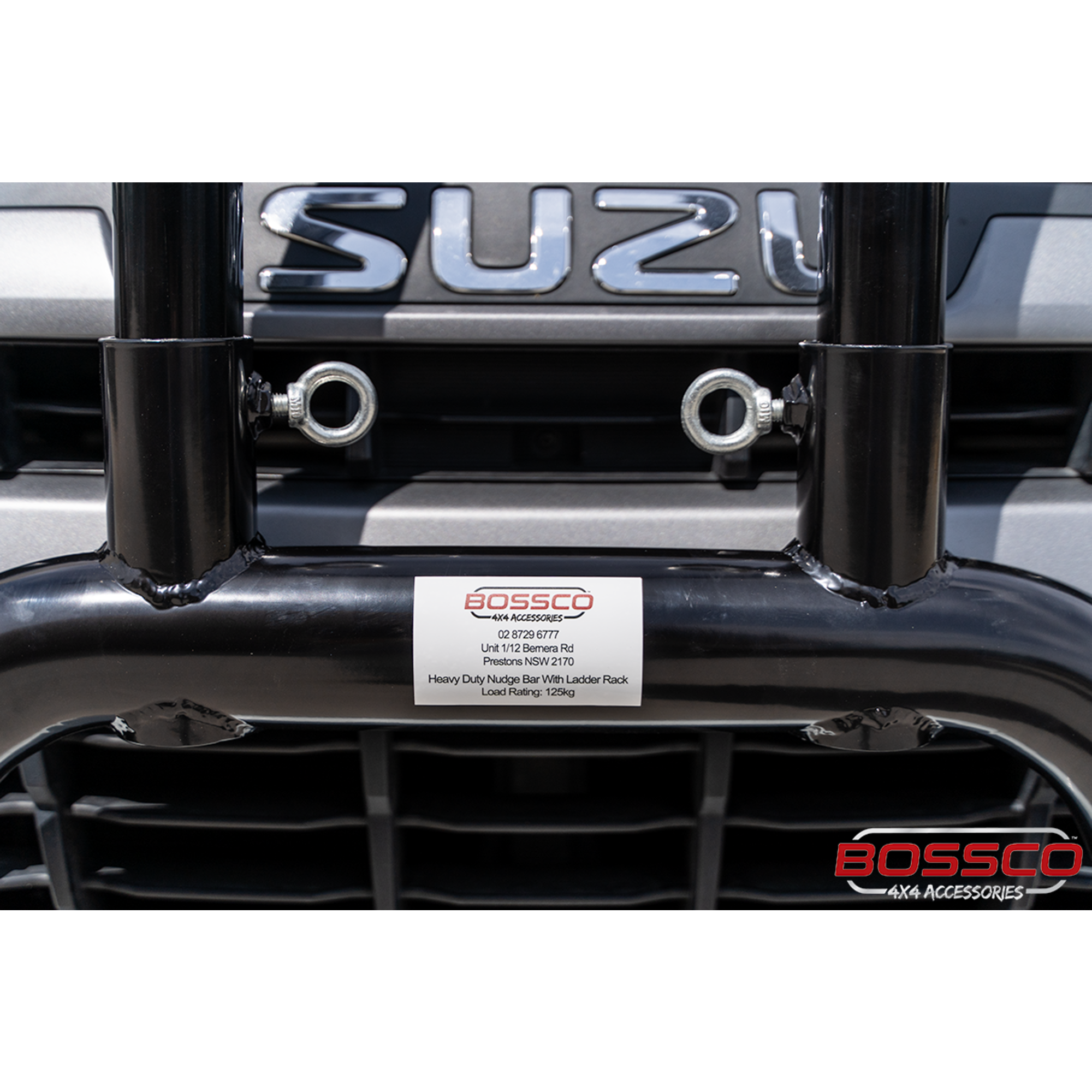 Complianced Nudge Bar with 125kg Tested H-Rack Suitable For Isuzu D-Max 2020-2024